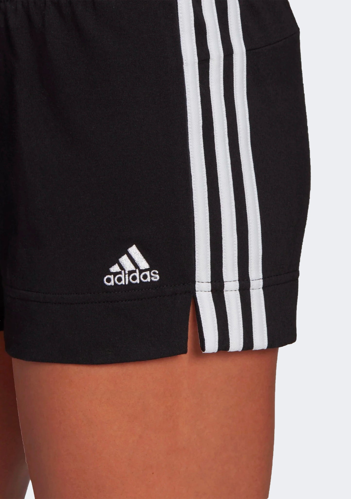 Adidas Women’s Essentials Slim 3 Stripe Shorts