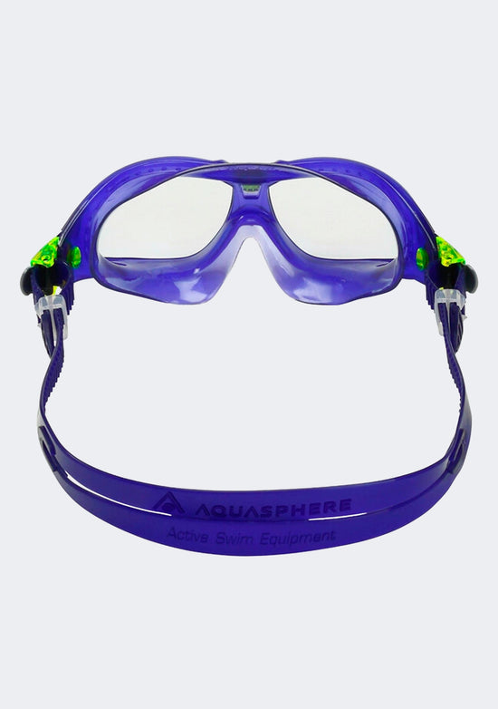 Aquasphere Kids’ Seal 2.0 Swim Mask Purple/Lime