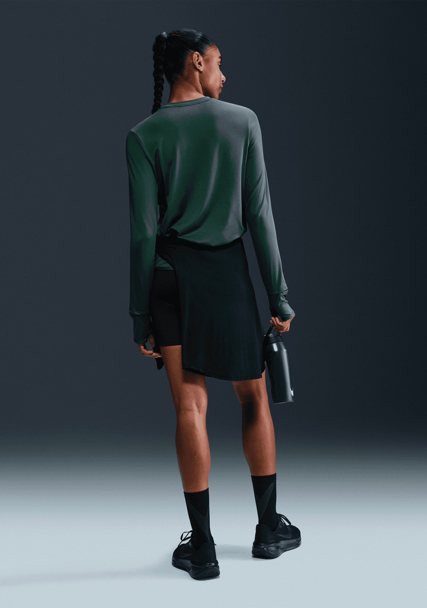 Nike Women's Dri-FIT Swift UV Crew-Neck Running Top