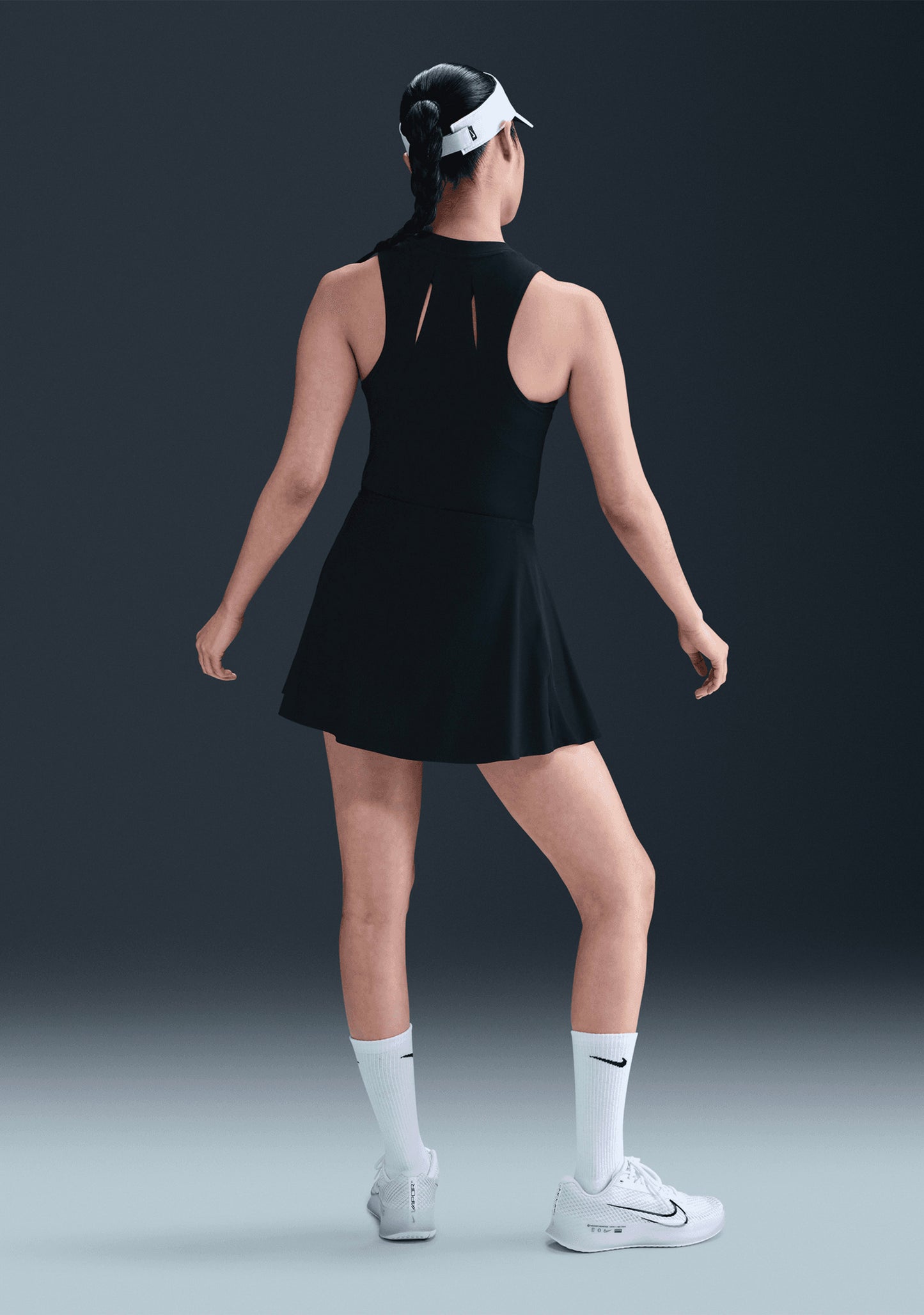 Nike Women's Victory Dri-FIT Short Flouncy Tennis Skirt