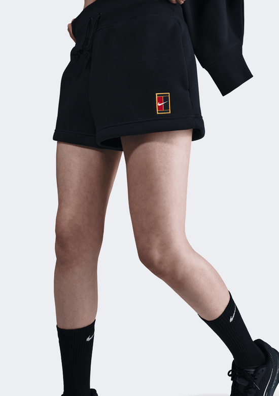 Nike Court Phoenix Fleece Women's High-Waisted Loose Shorts