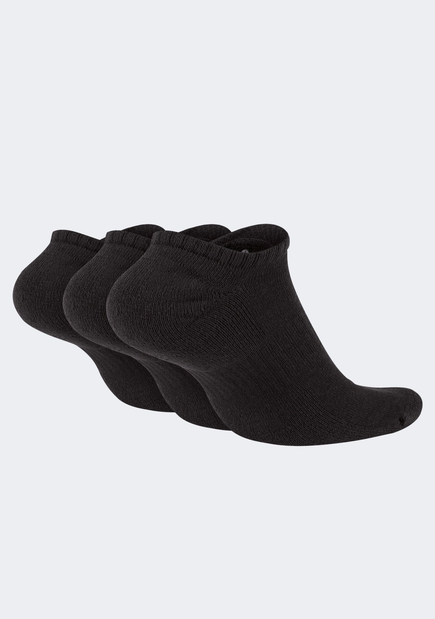 Nike Adults Everyday Cushioned No-Show Socks (3 Pack)