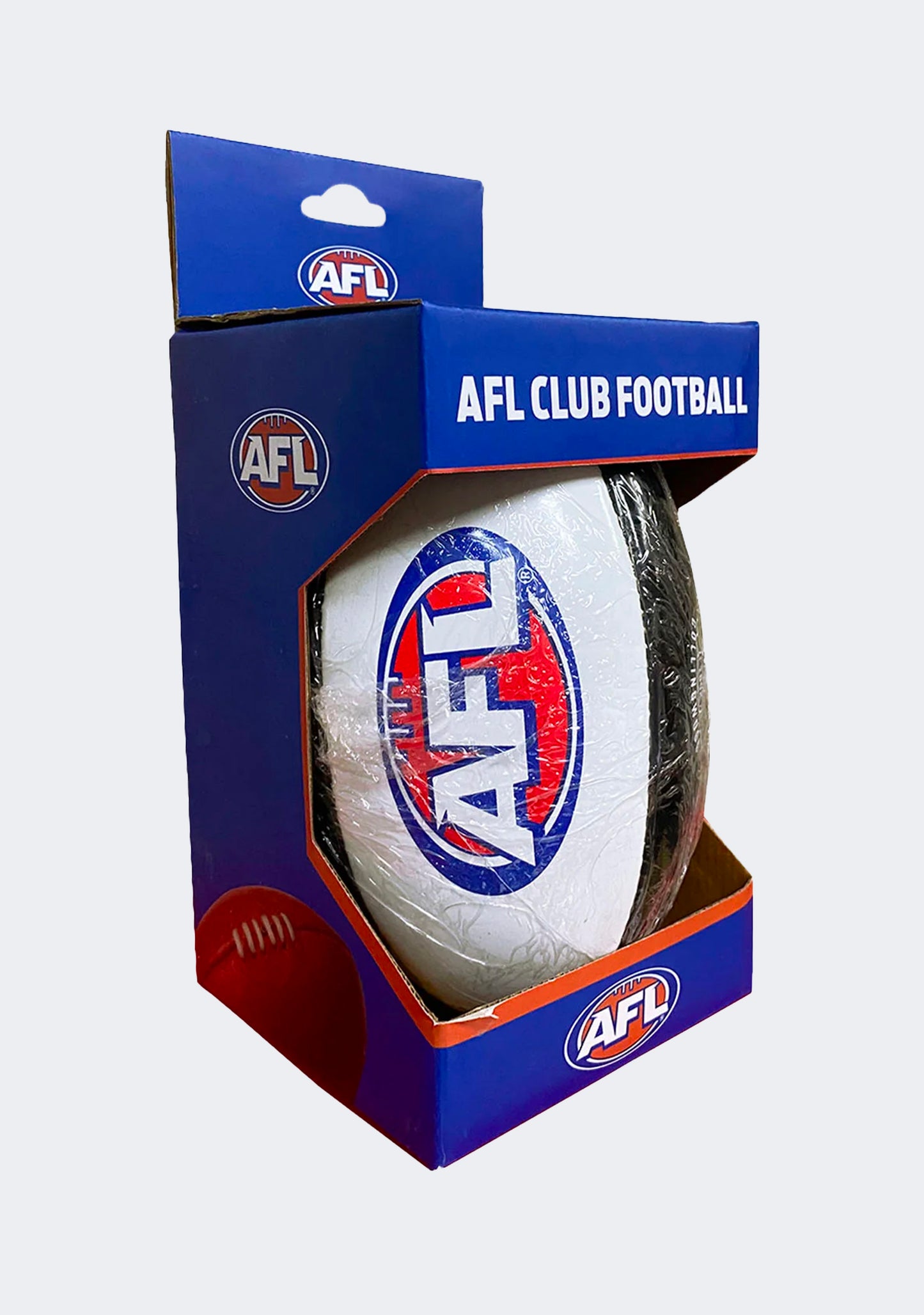 Burley PVC AFL Collingwood Magpies Footy Ball 20cm