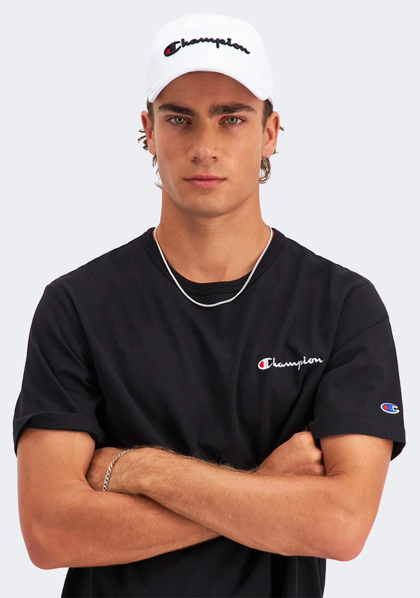 Champion Unisex Script Embroidered Logo Cap