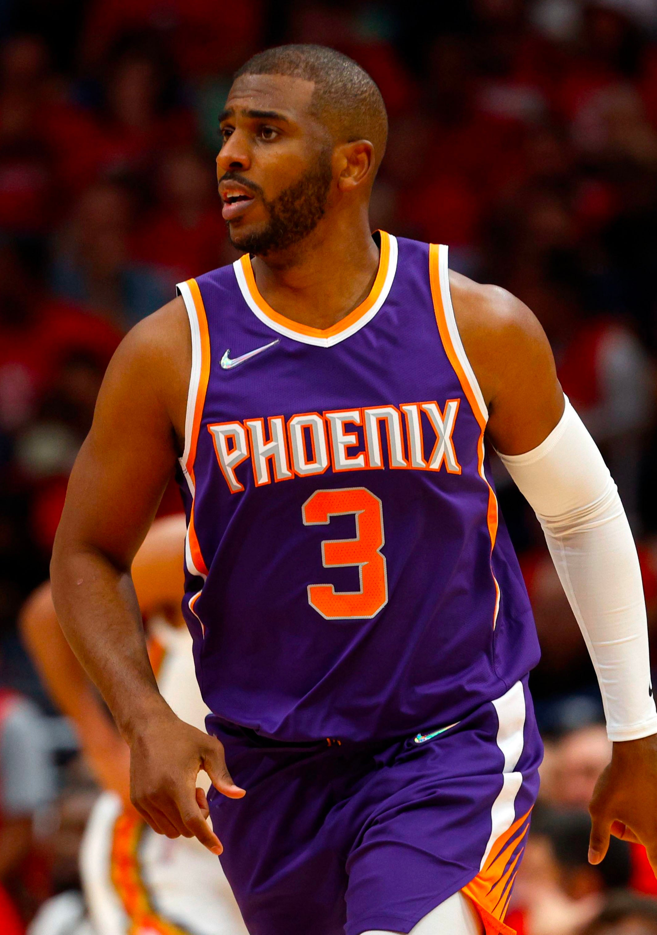 Men's Nike Purple 2019/20 Phoenix Suns Icon Edition Swingman Shorts 