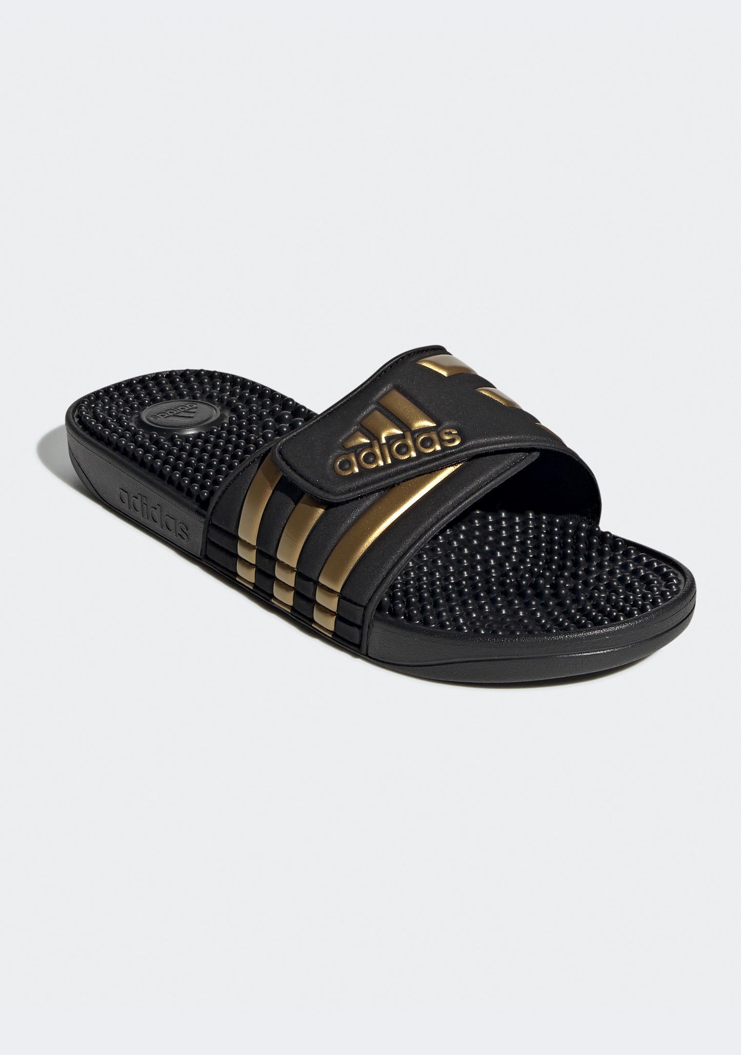 Adidas Men’s Adissage Adjustable Slide Black/Gold