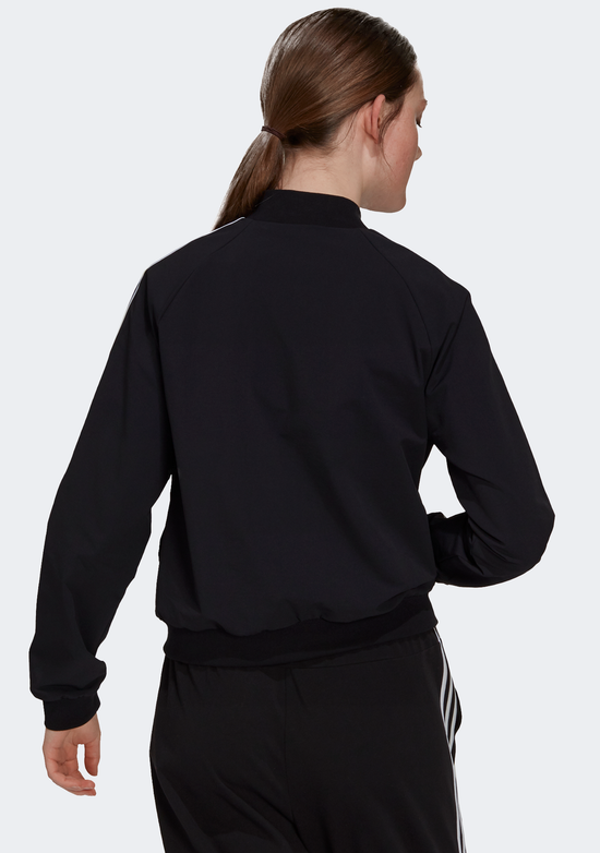 Adidas Womens Essentials 3 Stripes Track Jacket