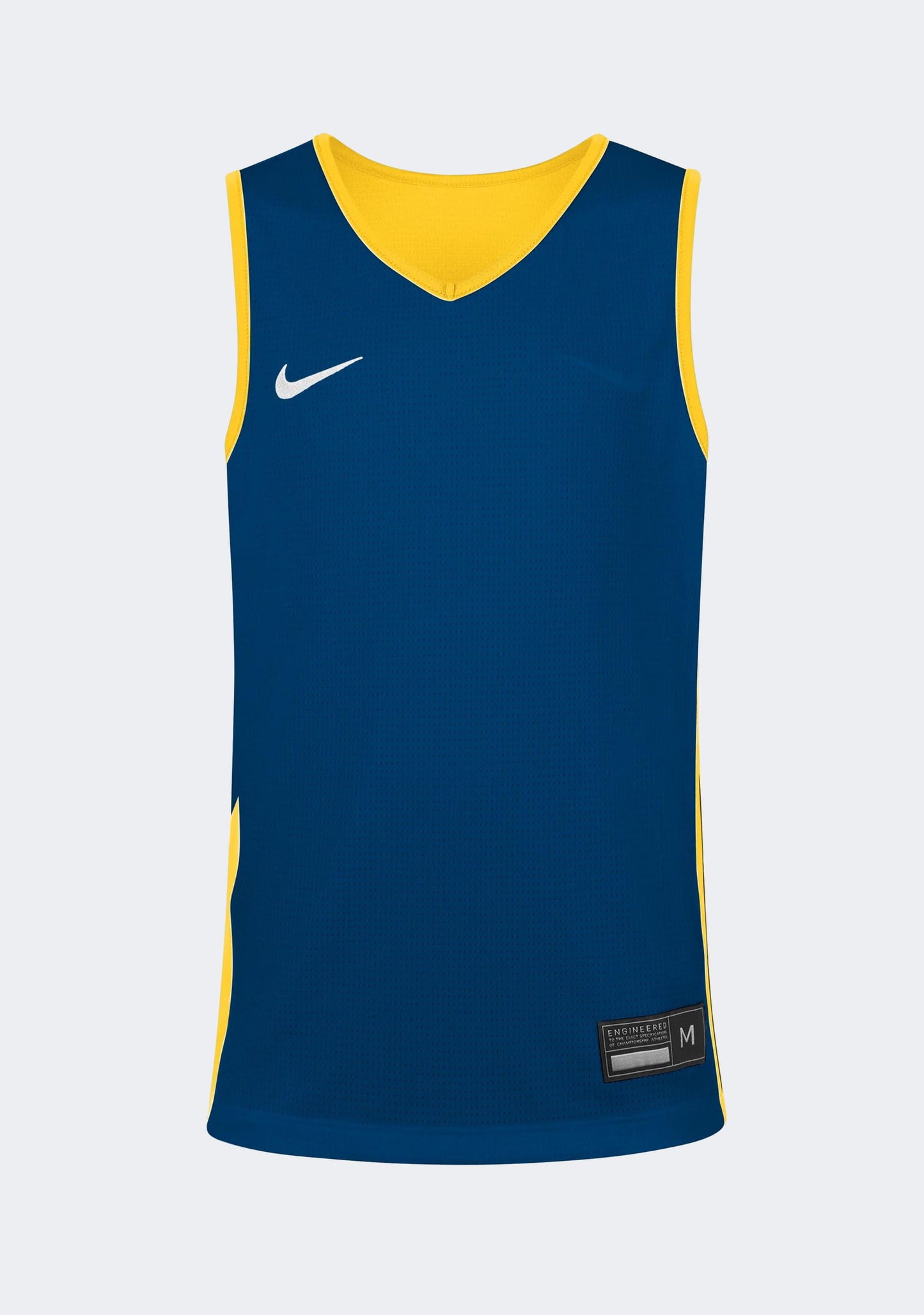 Nike Kids' Team Basketball Reversible Training Tank - Yellow/Royal