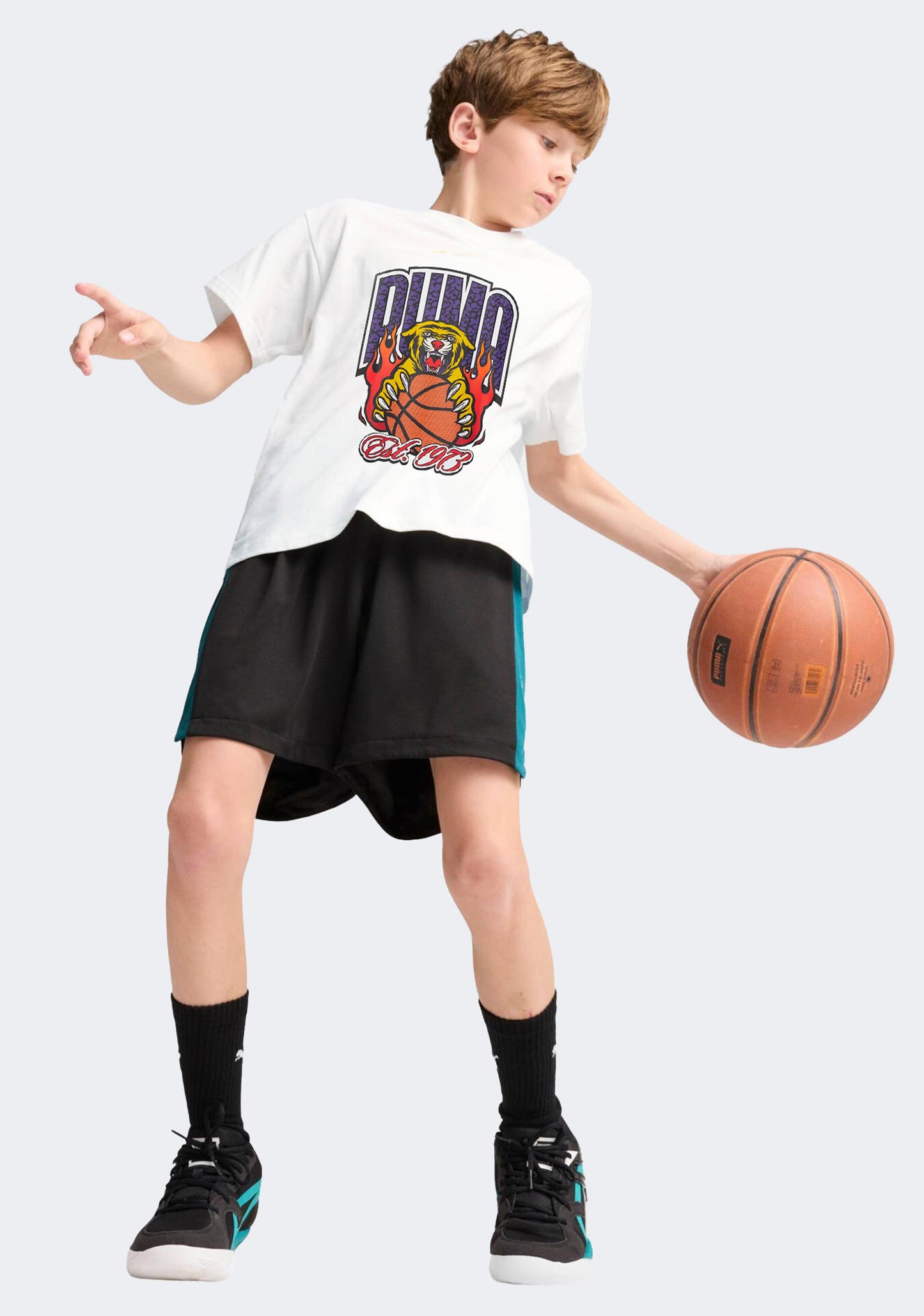 Puma Kids' Hoops Graphic Tee