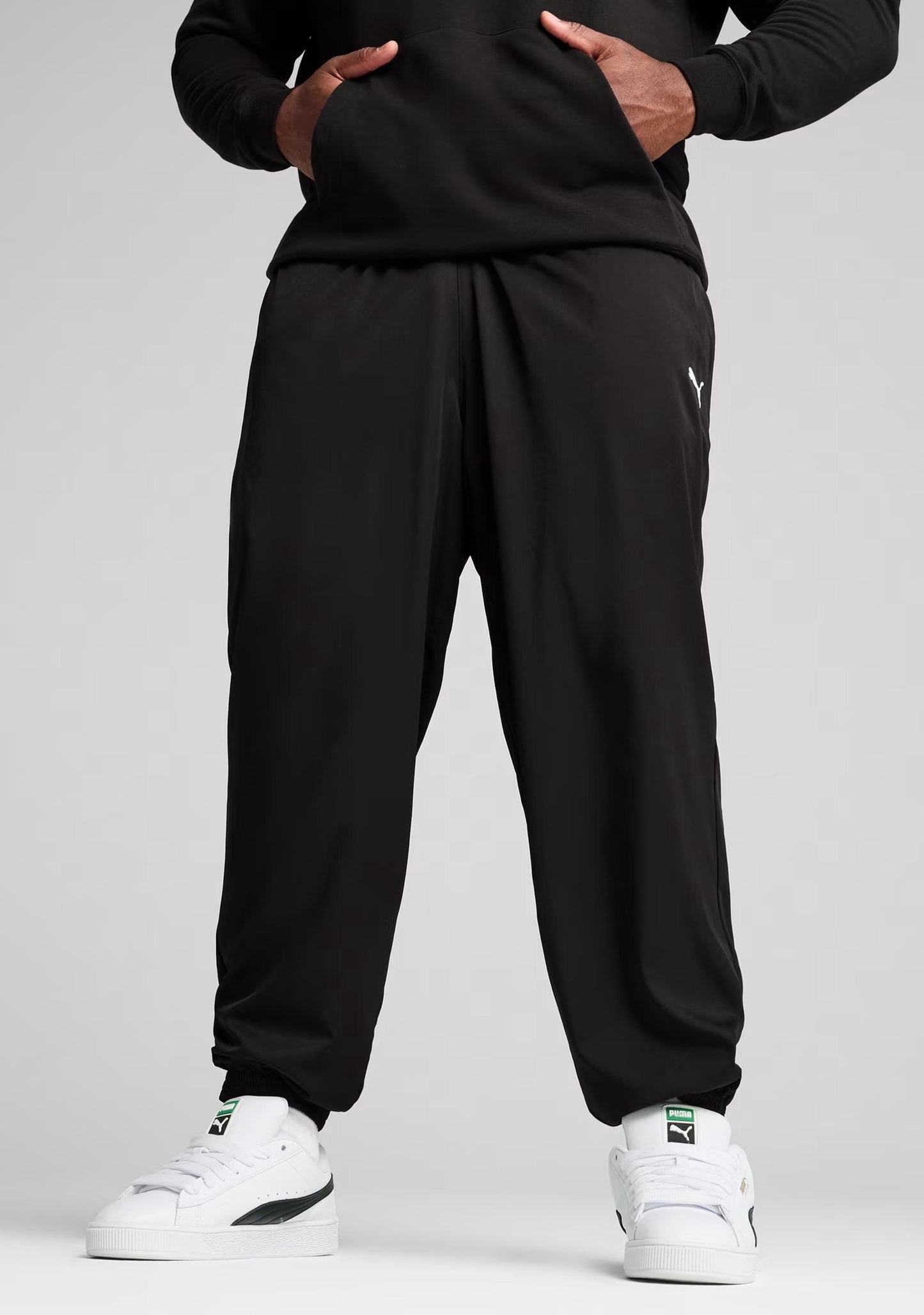 Puma Men's Active Essentials Woven Pants Black