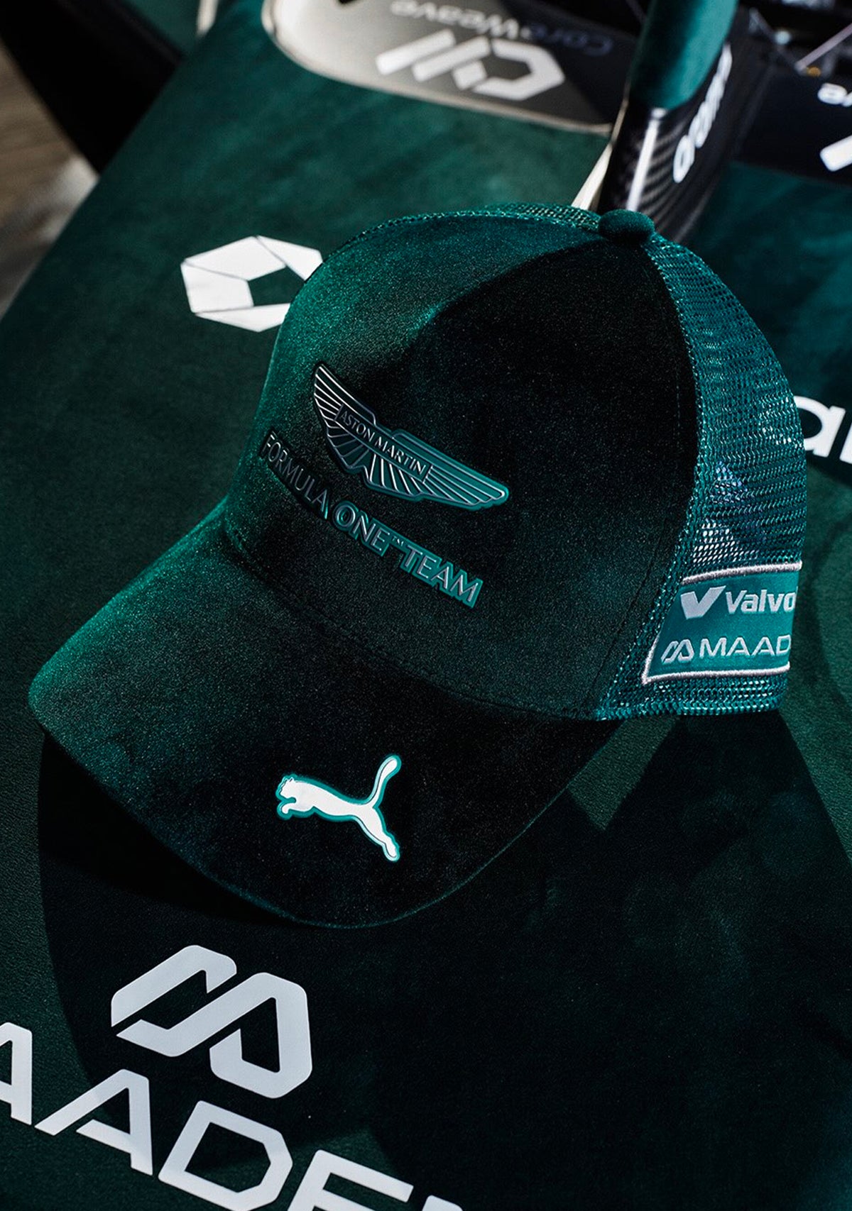 Puma x Aston Martin Aramco F1® TEAM Replica UK Baseball Cap