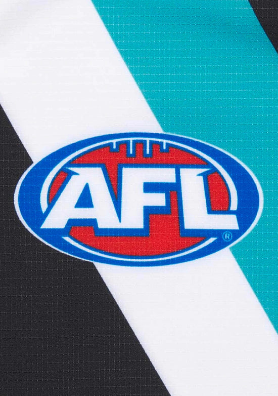 Macron Men's Port Adelaide AFL 2021 Replica Home Guernsey