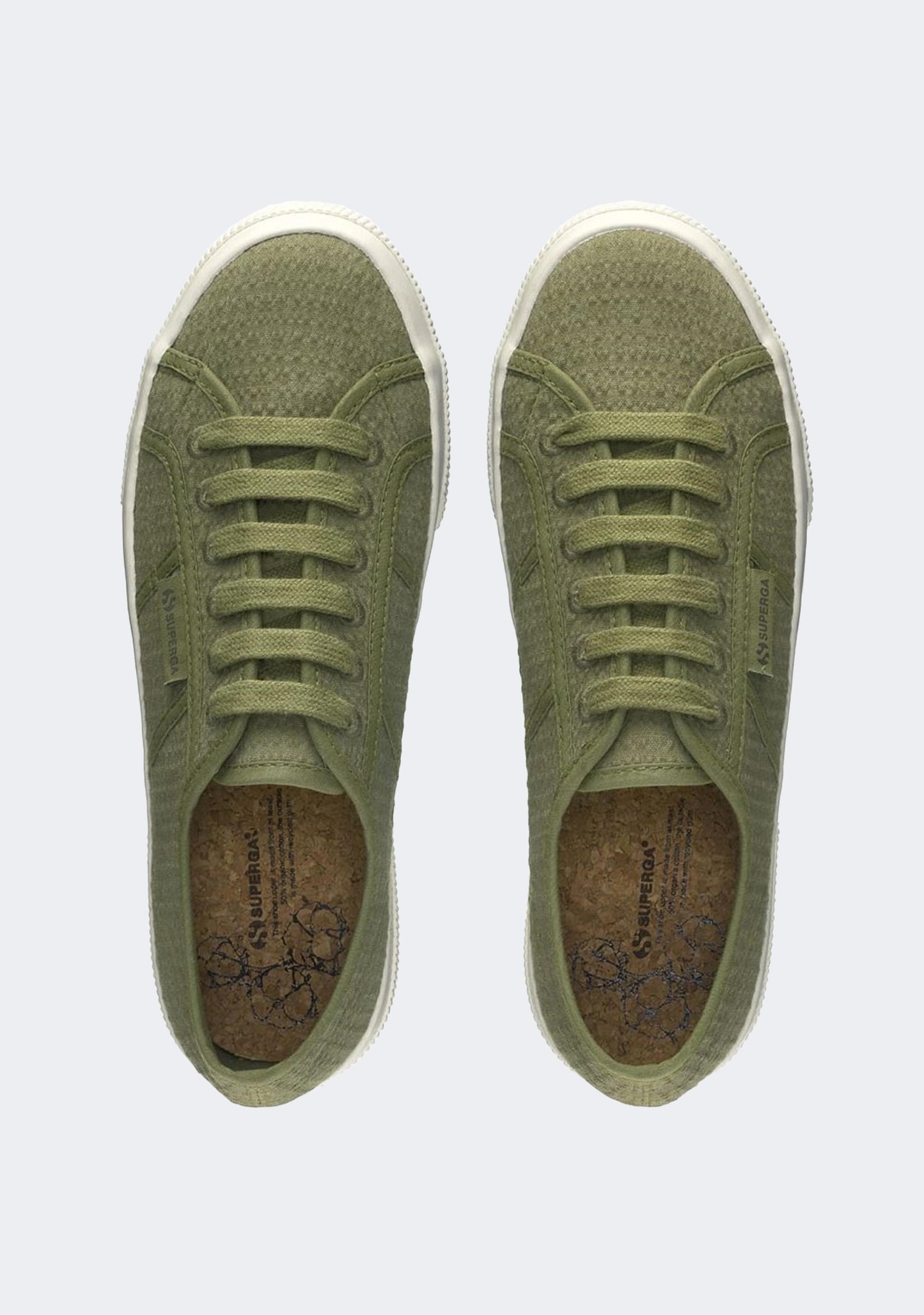 Superga 2740 Platform Organic Seersucker Sneakers