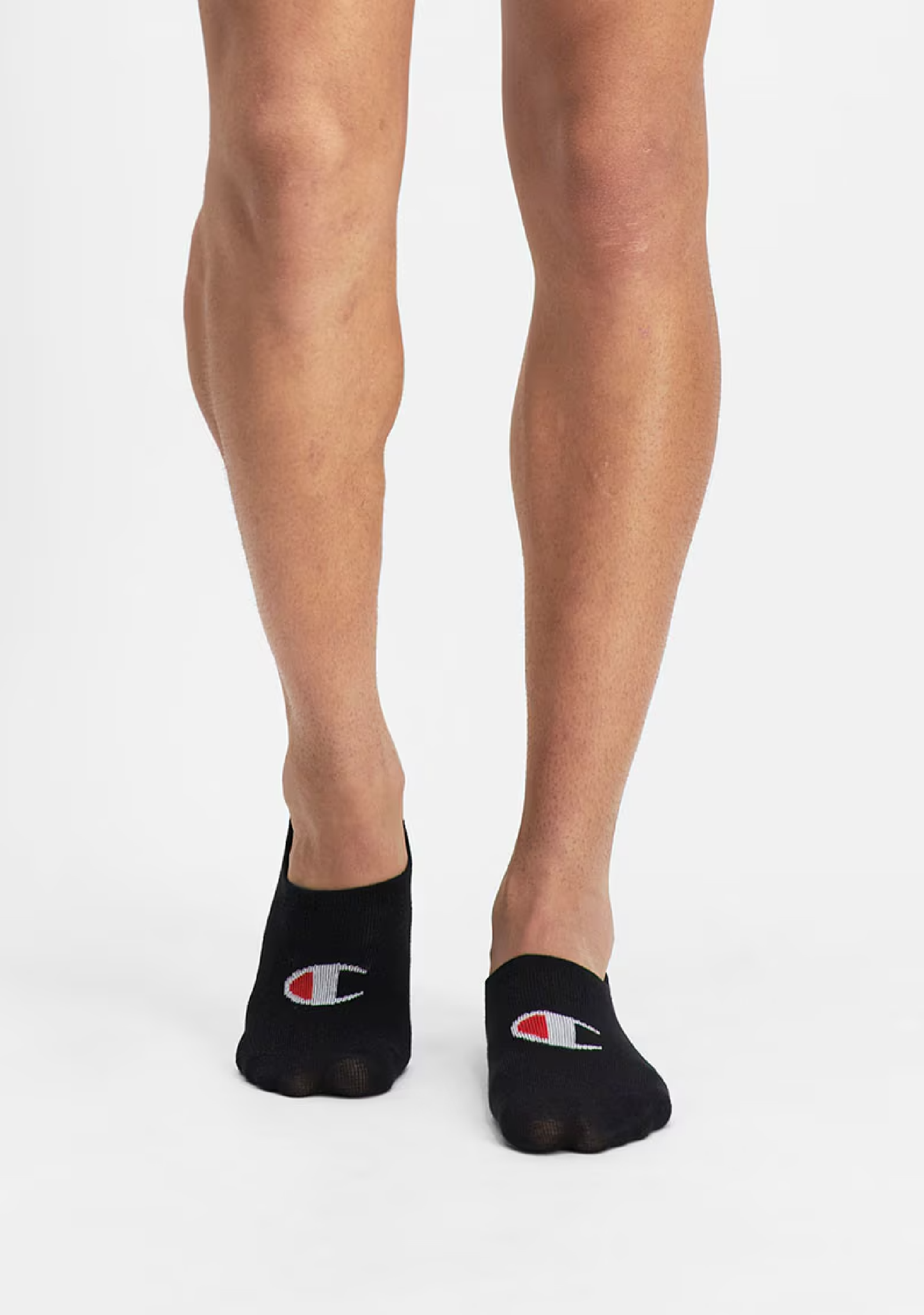 Champion C Logo Sneaker Socks 2 Pack Black