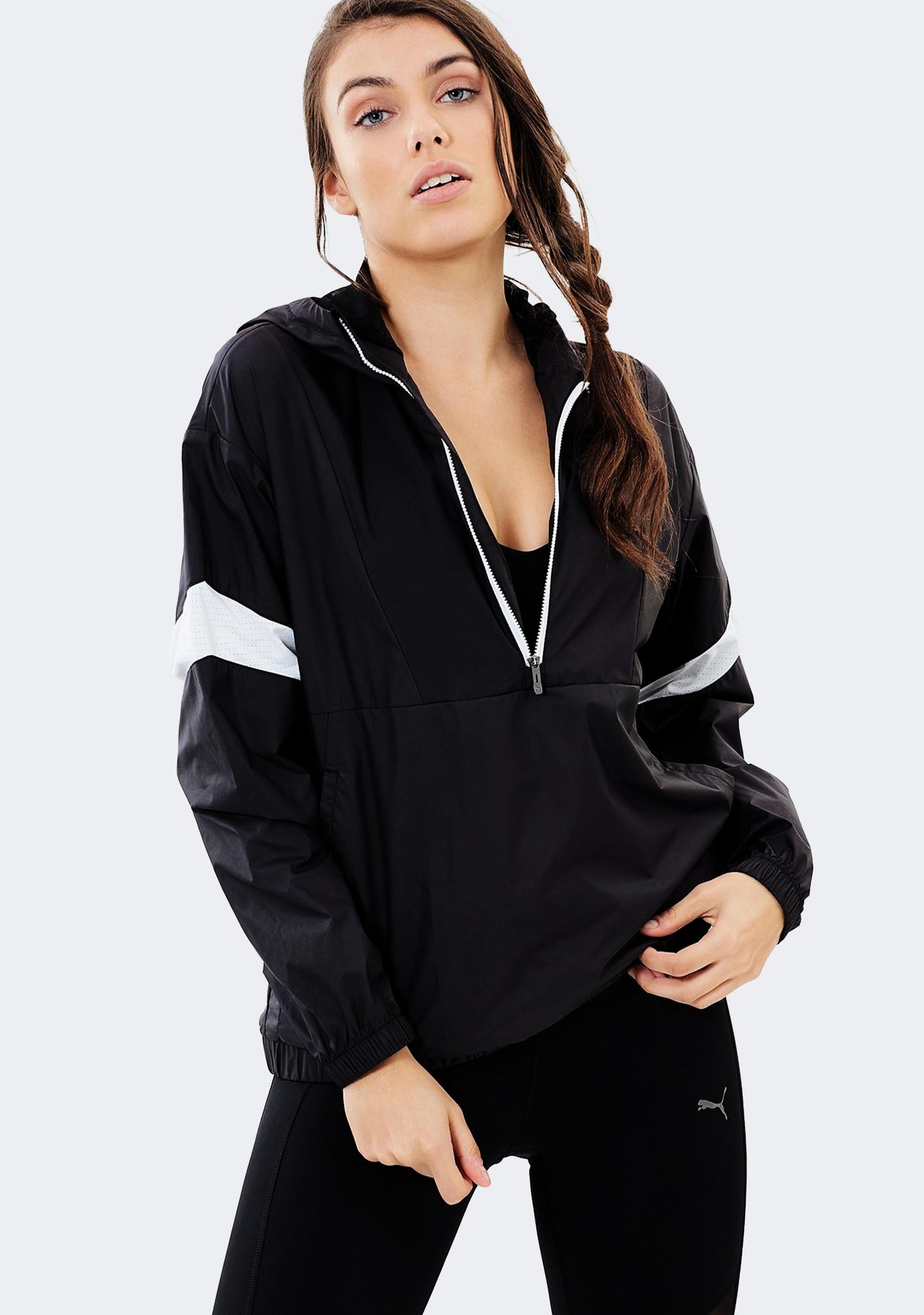 Puma Womens A.C.E Half Zip Womens Hooded Jacket