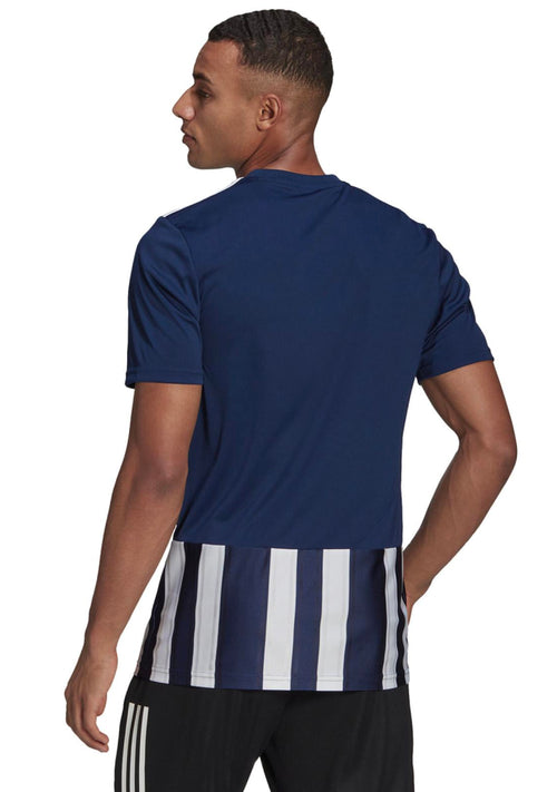 Adidas Mens Striped 21 Jersey Navy/White <br> GN5847