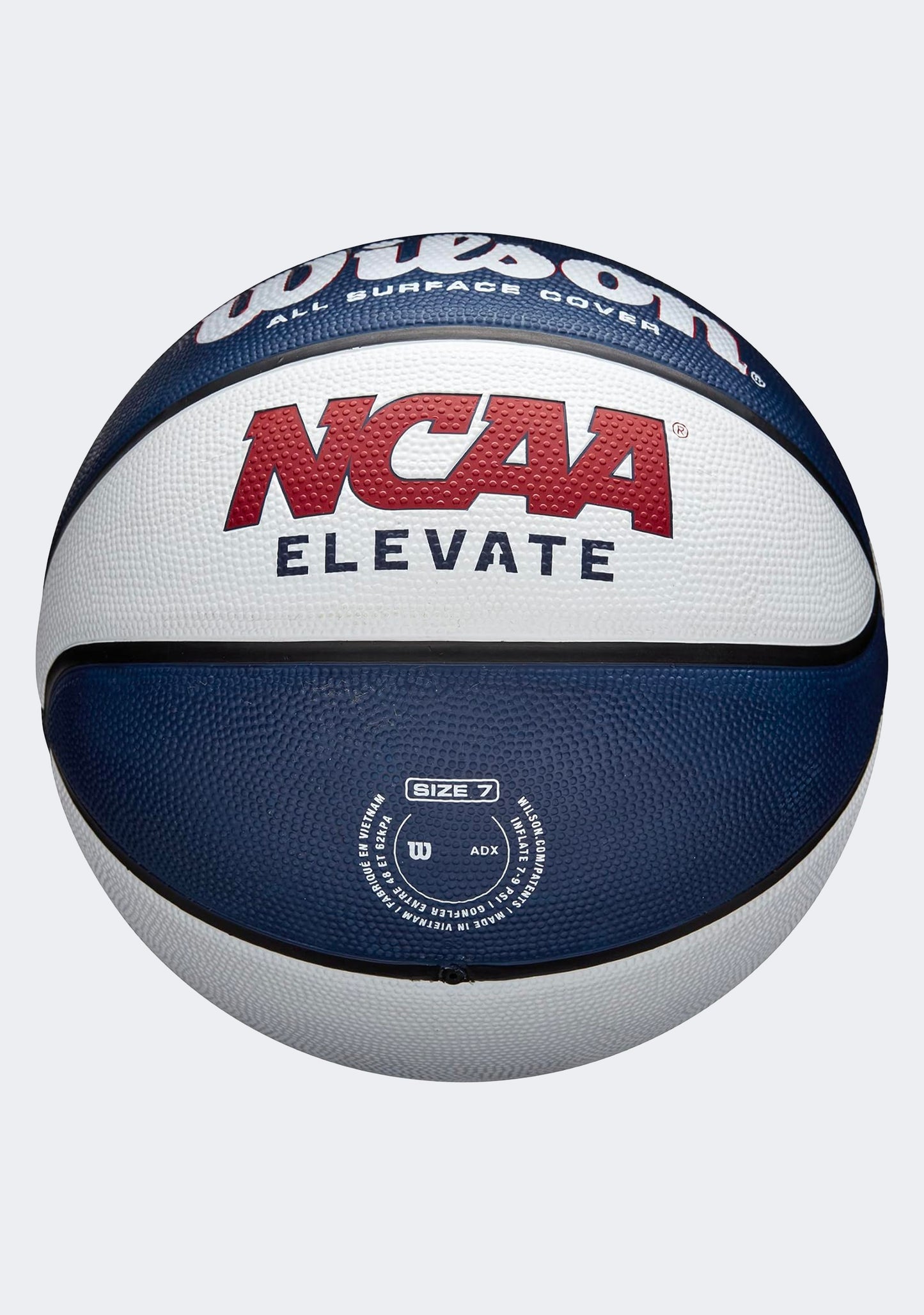 Wilson NCAA Elevate Basketball White/Navy