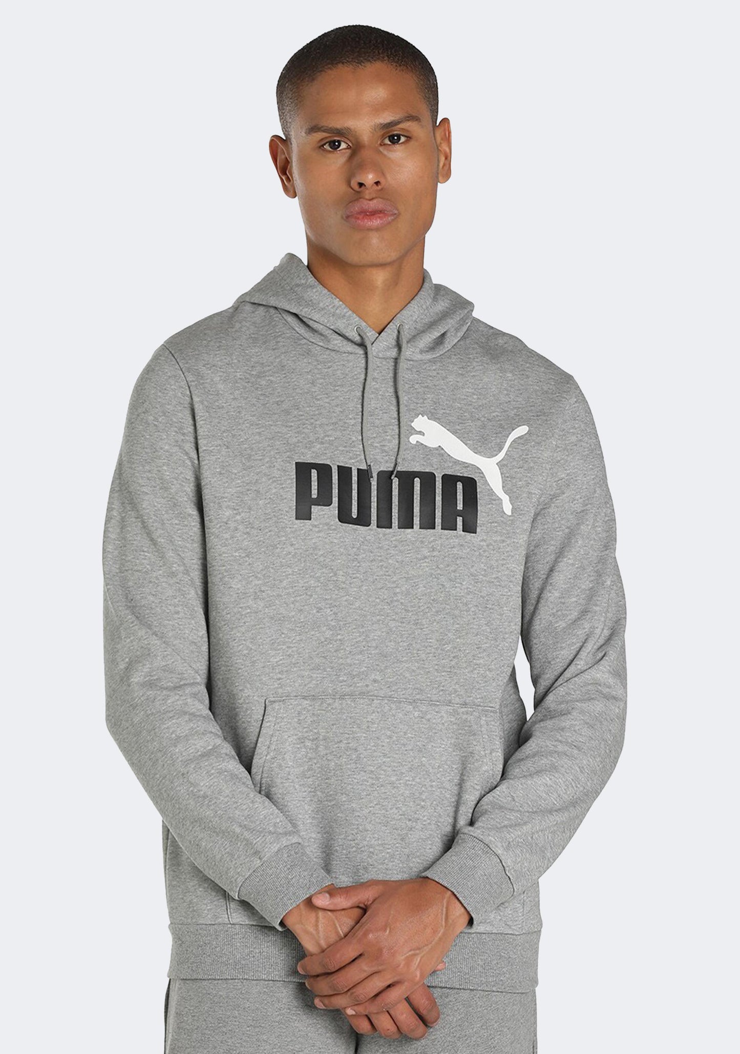Puma Men's Essentials+ 2-Tone Big Logo Hoodie