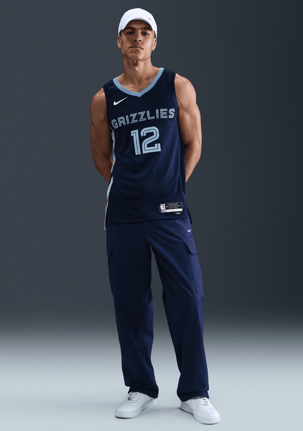 Nike Men's Memphis Grizzlies 22/23 Ja Morant Icon Edition Swingman NBA Jersey