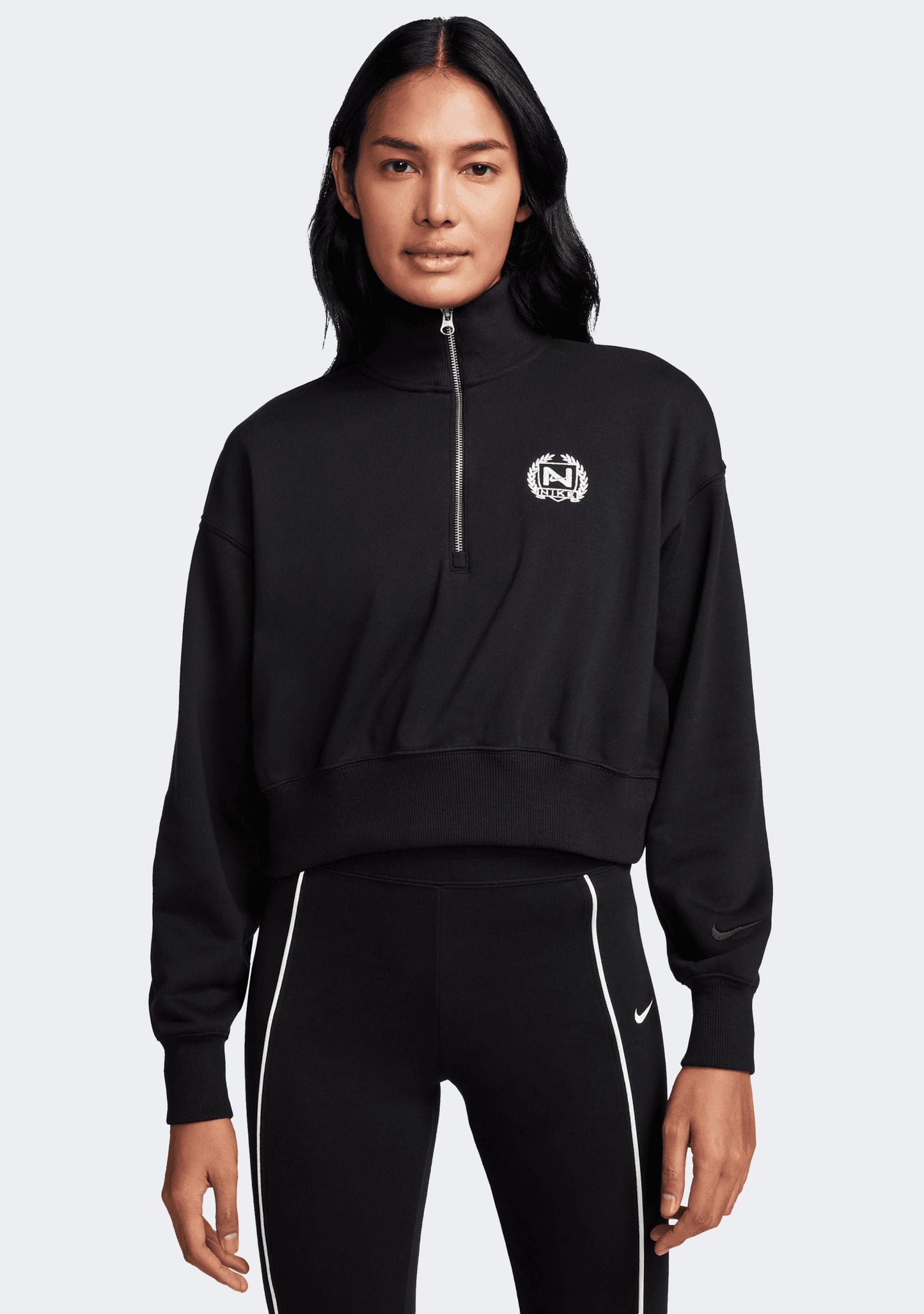 Nike Women's Sportswear Cropped Half Zip