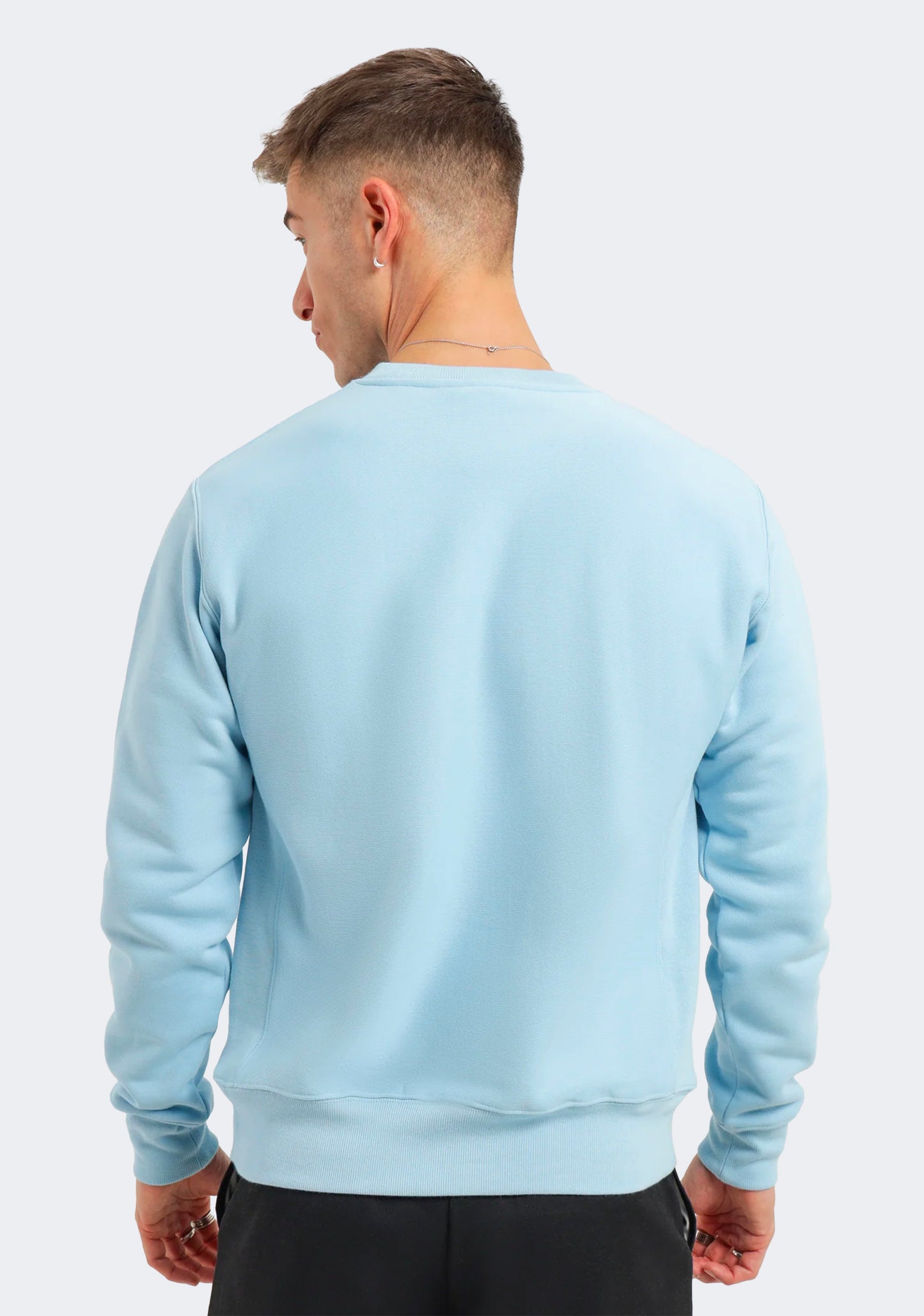 Champion Men's Reverse Weave Small C-Logo Crew