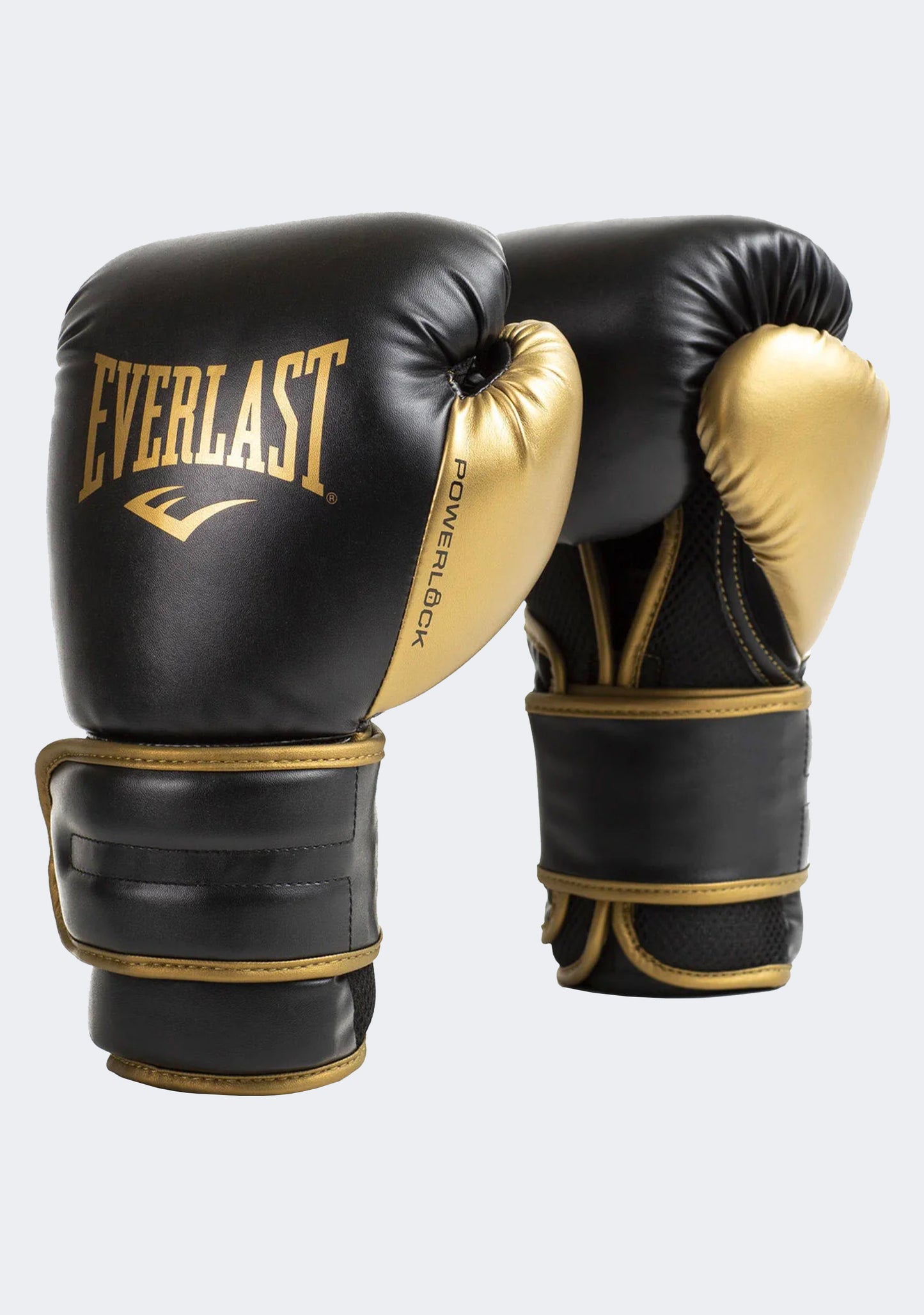 Everlast Powerlock2 Training Gloves 10oz Black/Gold