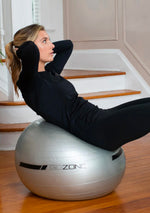 GoZone 65cm Exercise Ball with Pump Included <br> GZE2075