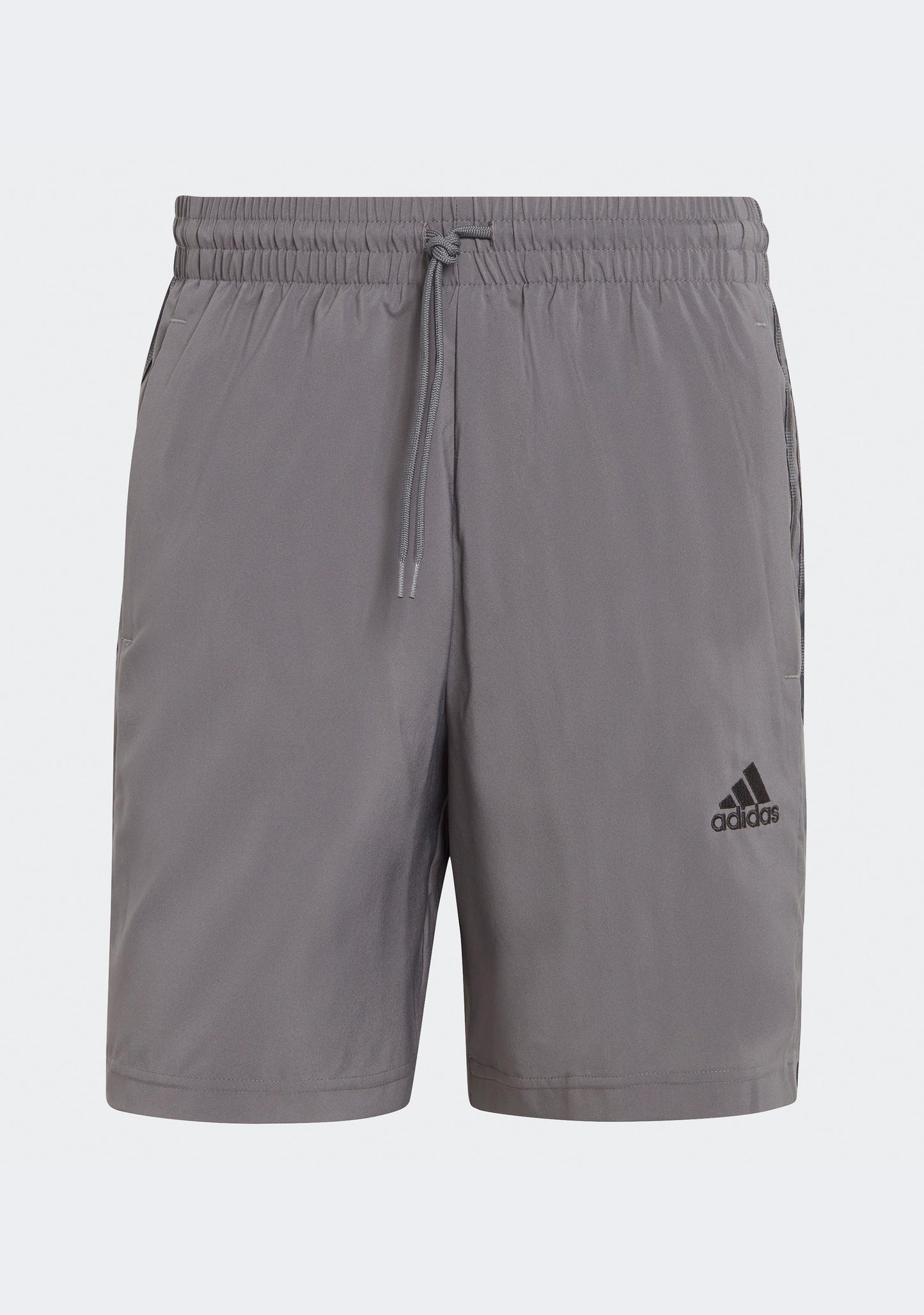 Adidas Men’s Aeroready Essentials Chelsea 3-Stripes Shorts Grey