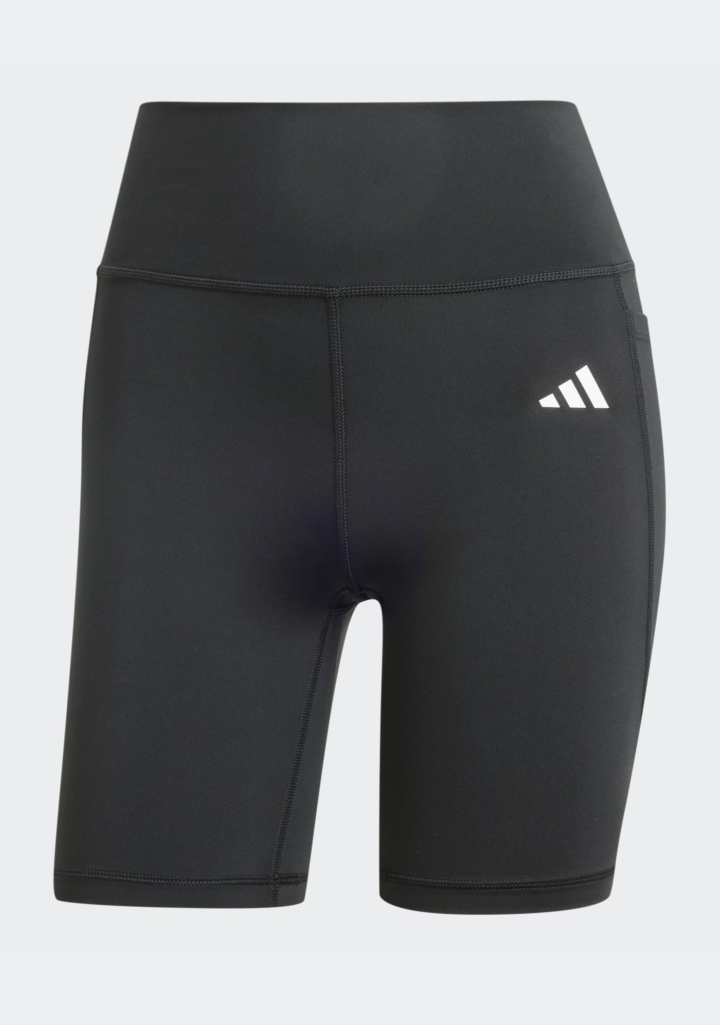 Adidas Women's Optime Essentials Stash Pocket 7-Inch Short Leggings