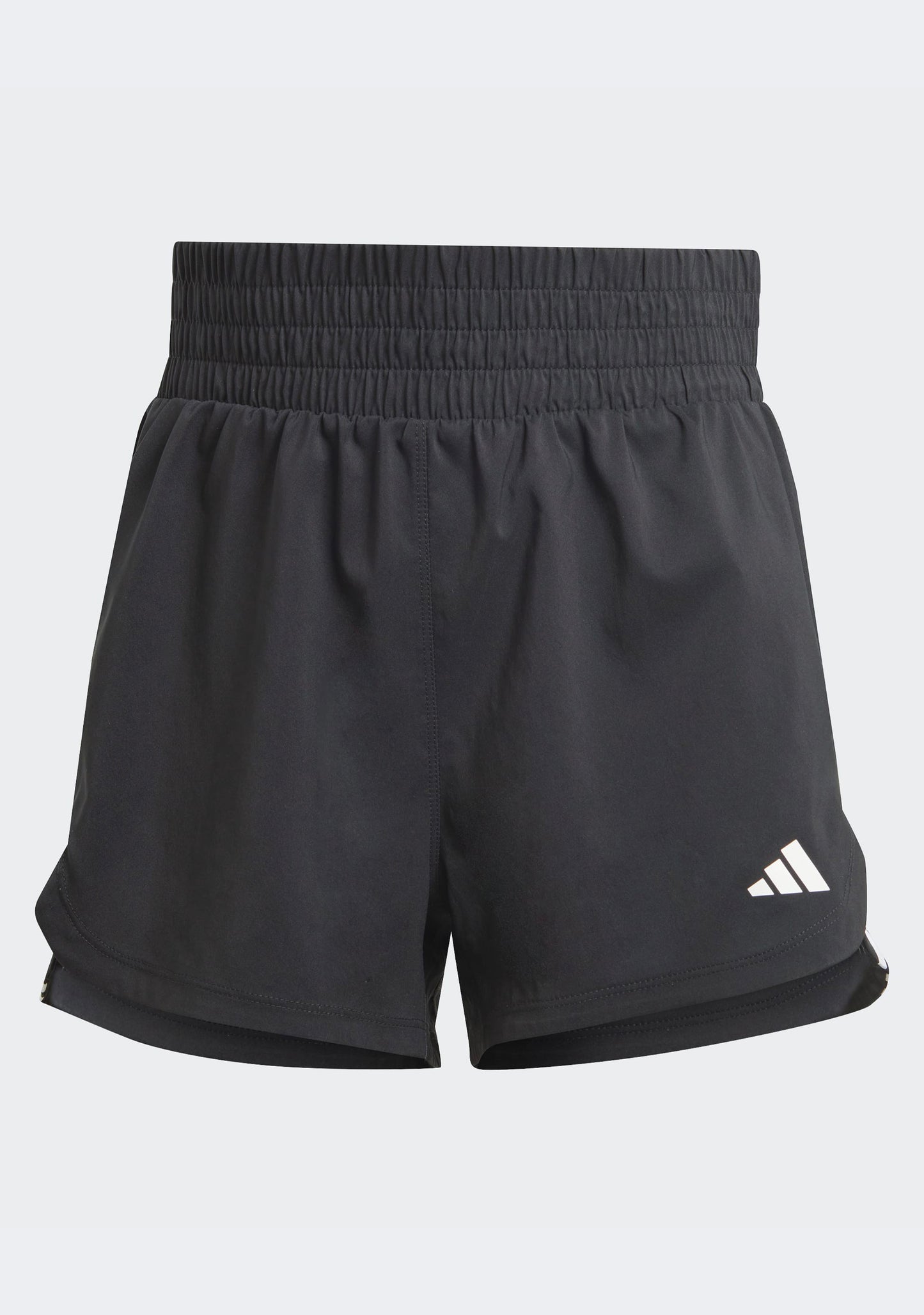 Adidas Women's Pacer Training 3-Stripes Woven High-Rise Shorts