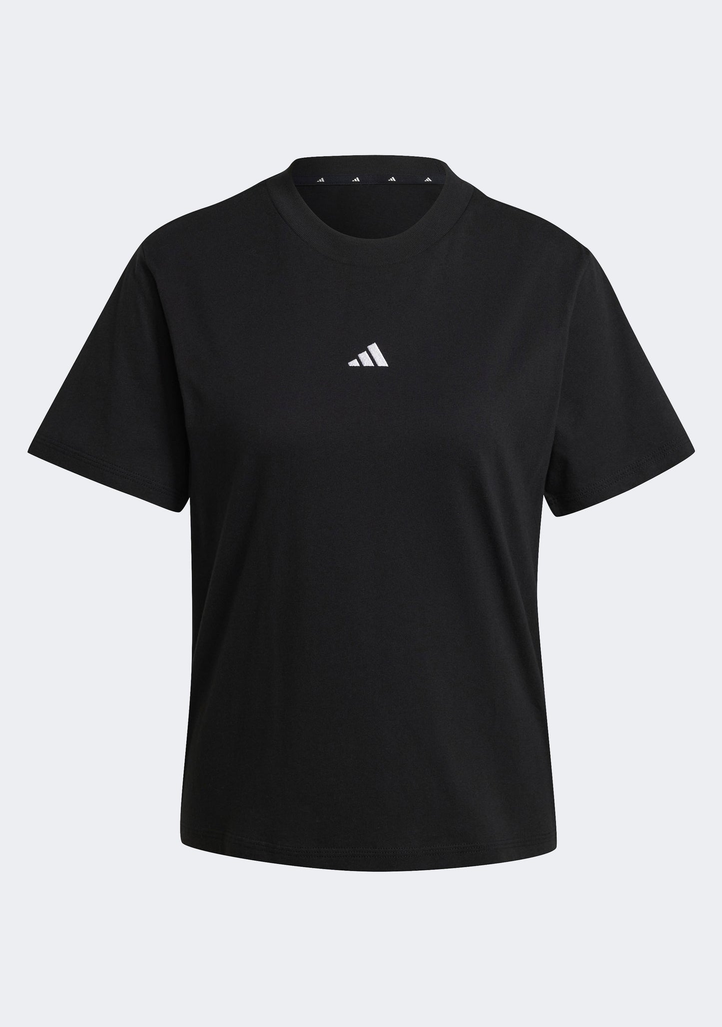 Adidas Women's Essentials Small Logo Cotton Tee