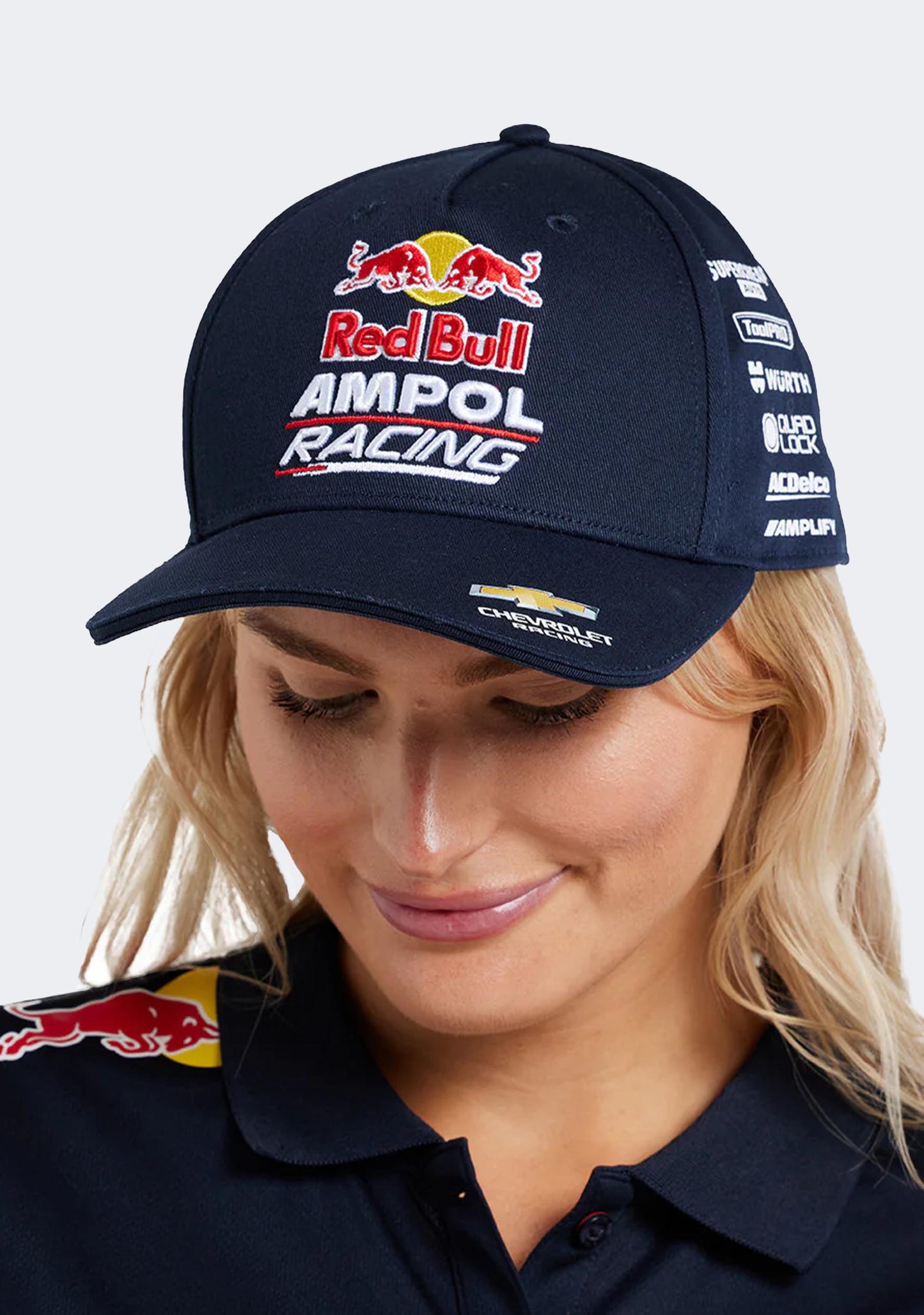 Red Bull Ampol Racing Team Embroidery Cap