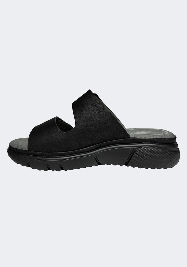 Scholl Orthaheel Women's Rage Sandal Black
