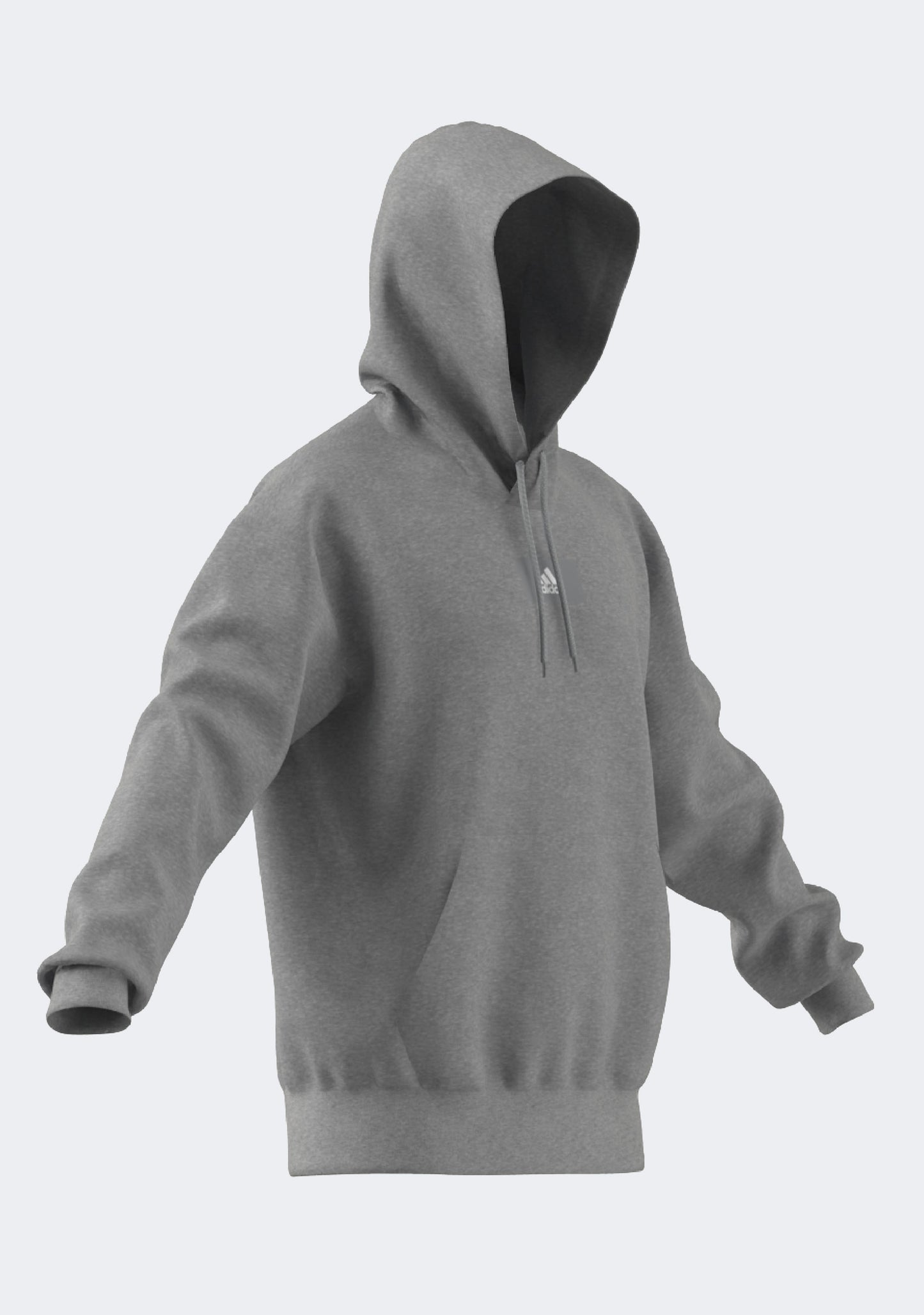 Adidas Men's Essentials Feelvivid Cotton Fleece Drop Shoulder Hoodie