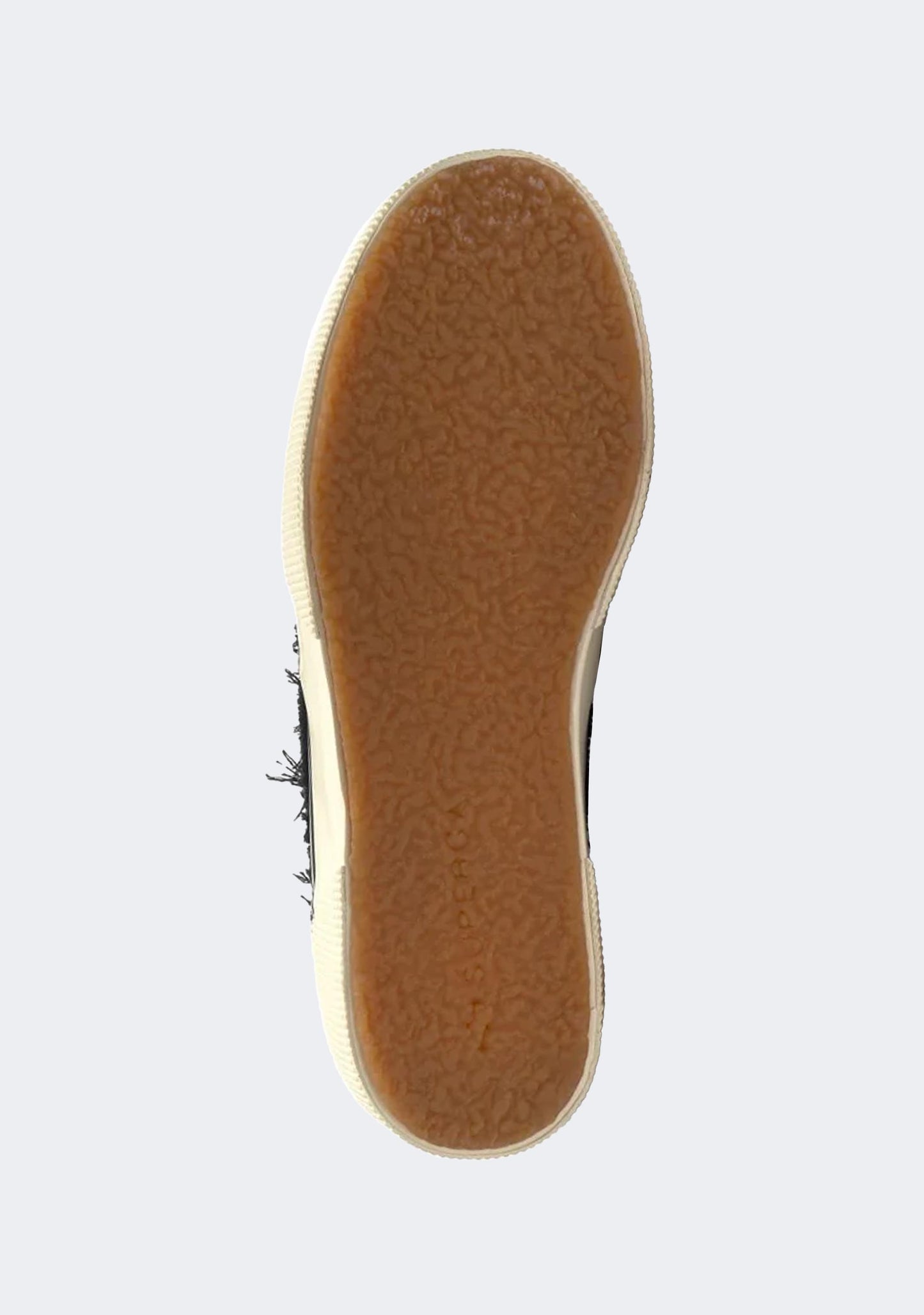 Superga 3041 Revolley Fringed Stone Washed Platform