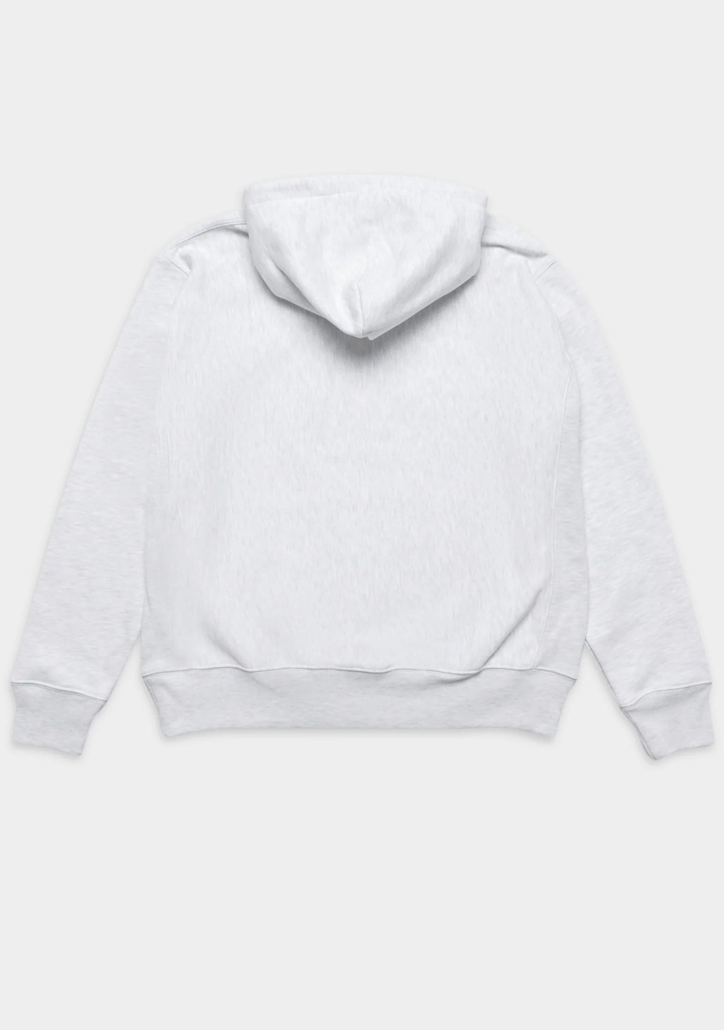 Champion Women's Reverse Weave Small Logo Hoodie Silver Grey