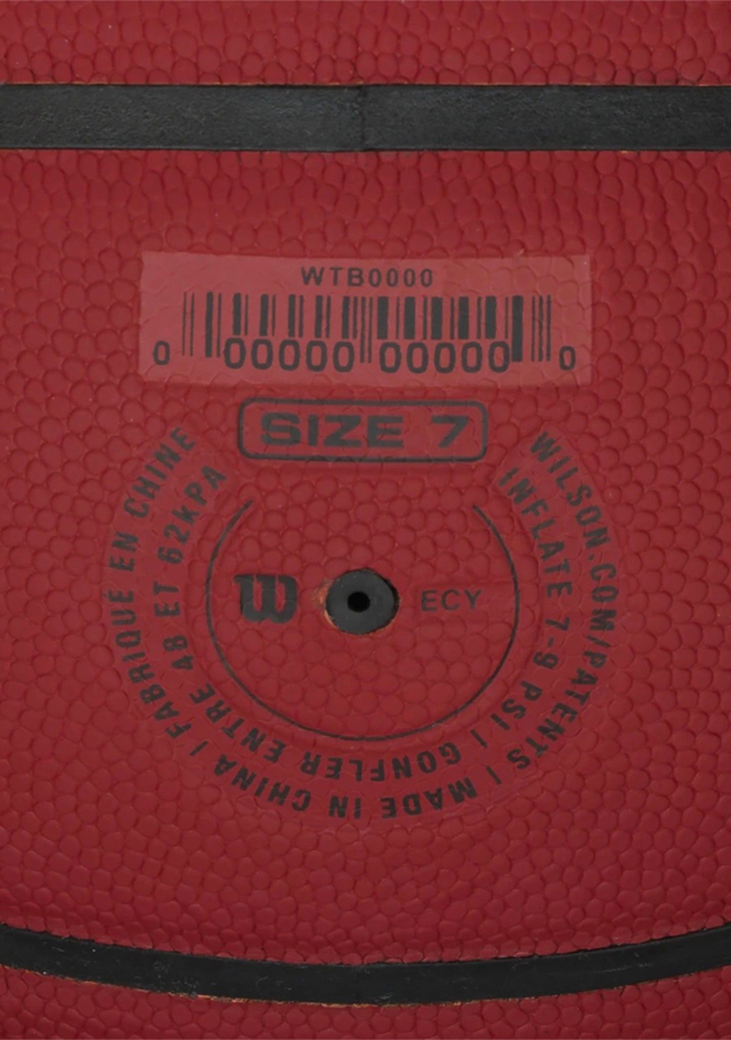 Wilson NBA Forge Basketball Crimson