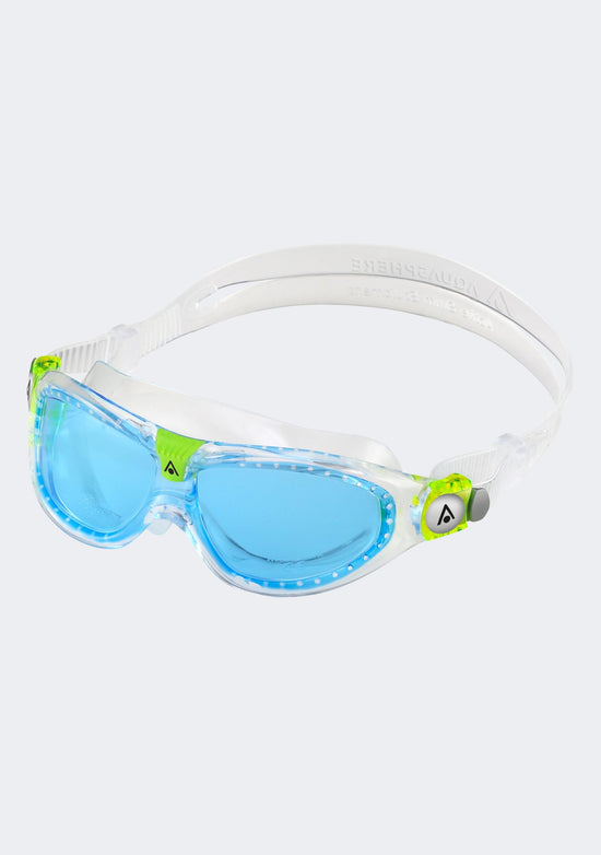 Aquasphere Kids’ Seal 2.0 Swim Mask Blue/Lime