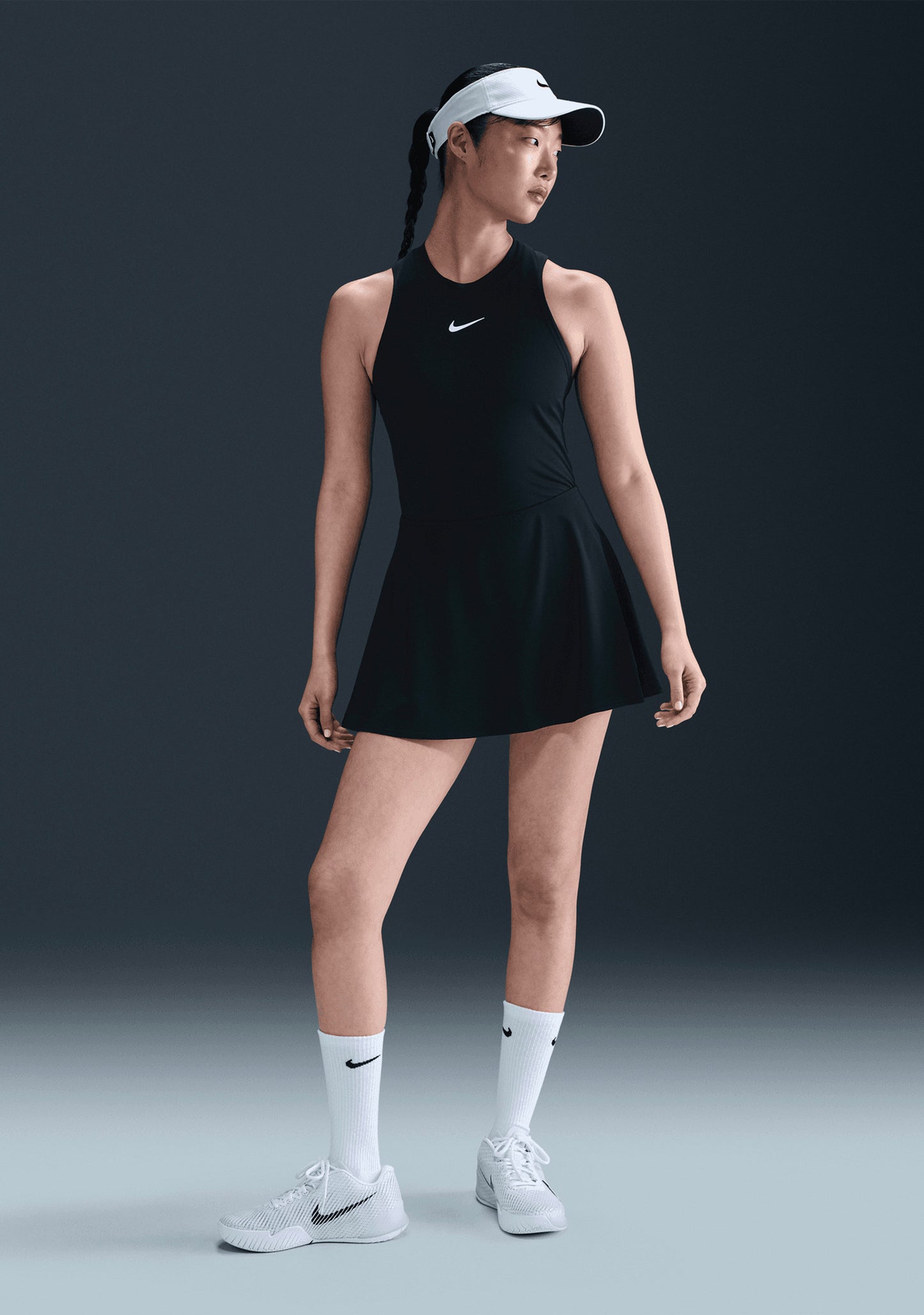 Nike Women's Victory Dri-FIT Short Flouncy Tennis Skirt