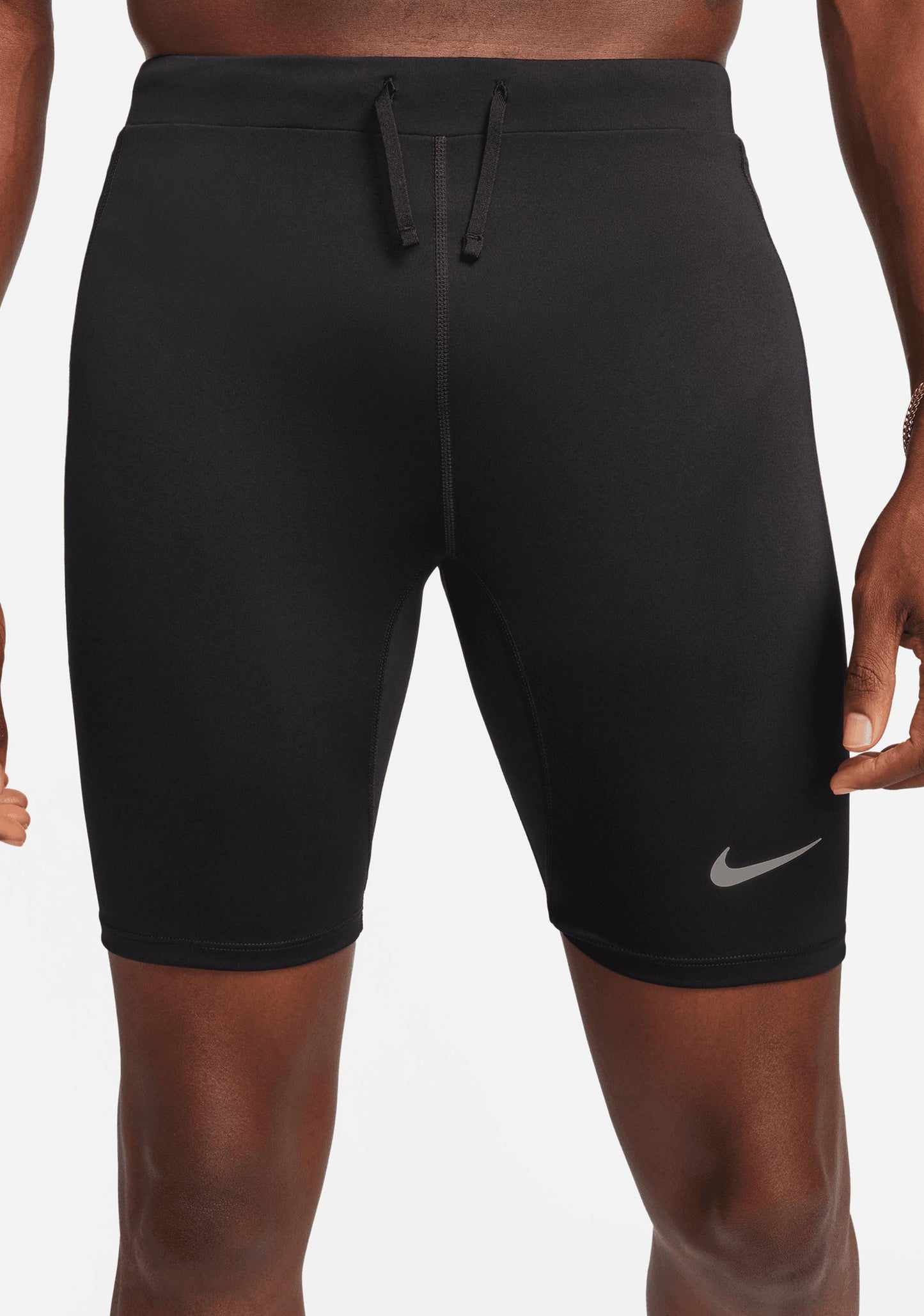 Nike Men's Fast Dri-FIT Brief-Lined Running 1/2-Length Tights