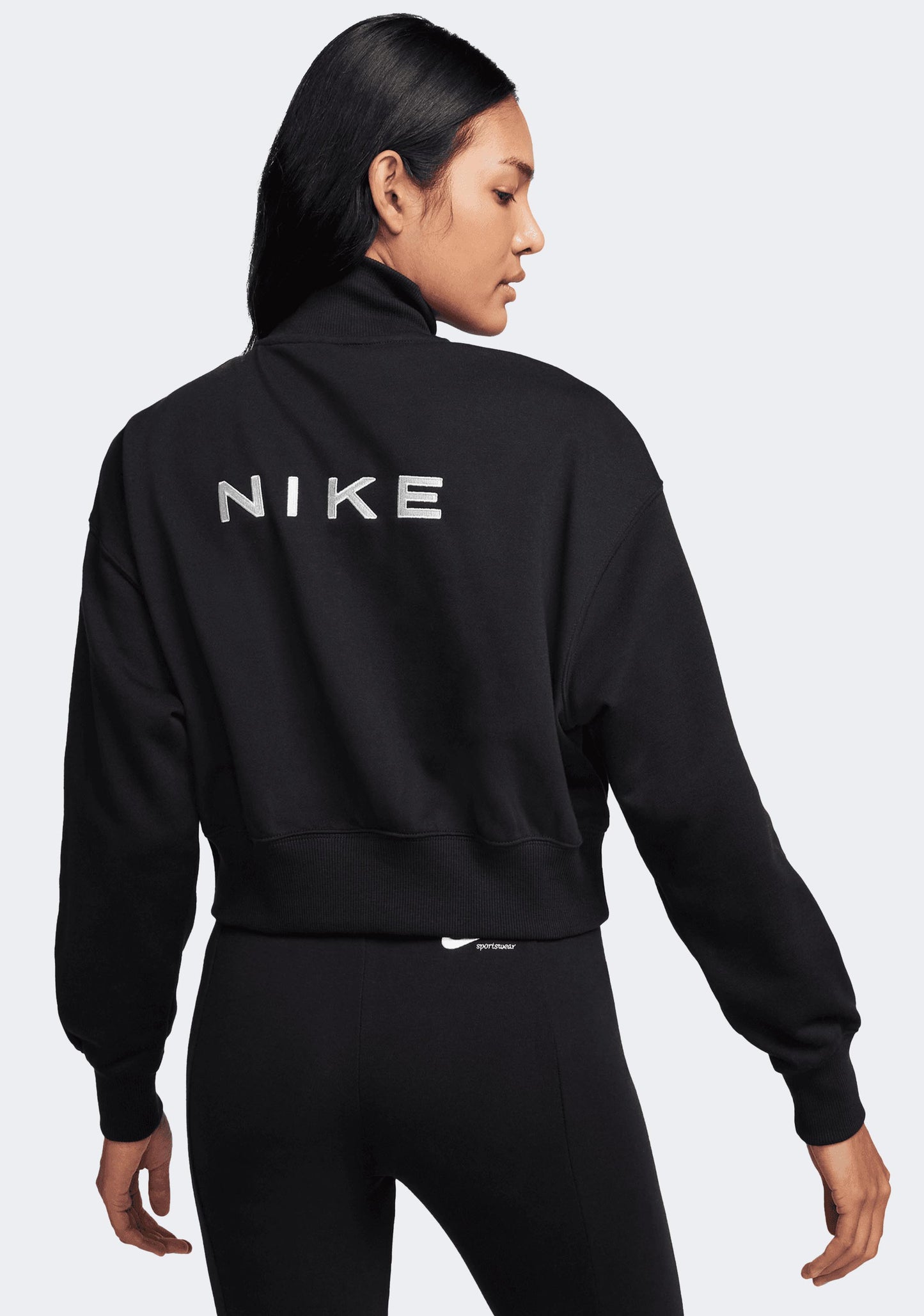 Nike Women's Sportswear Cropped Half Zip