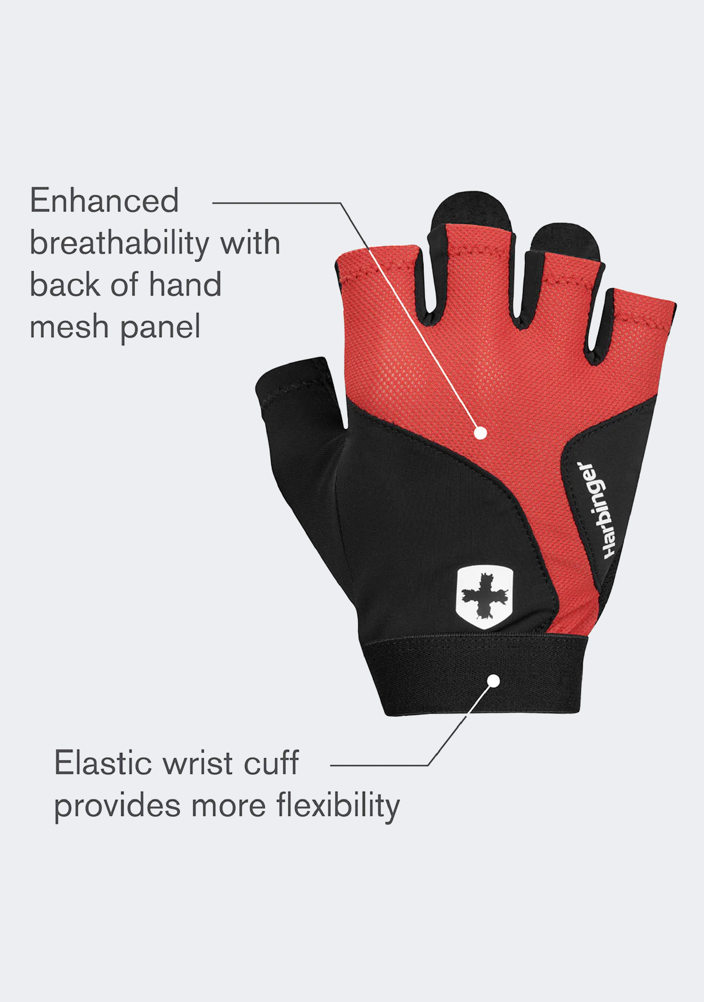 Harbinger Flexfit Gloves 2.0