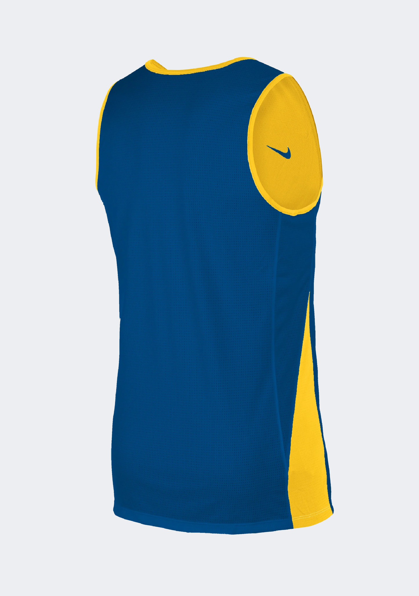 Nike Men's Reversible Basketball Training Jersey - Royal/Yellow