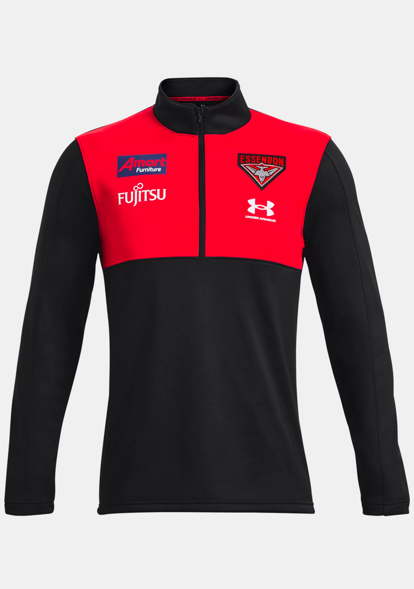 Under Armour Men’s Essendon FC Midlayer Quarter Zip Jacket