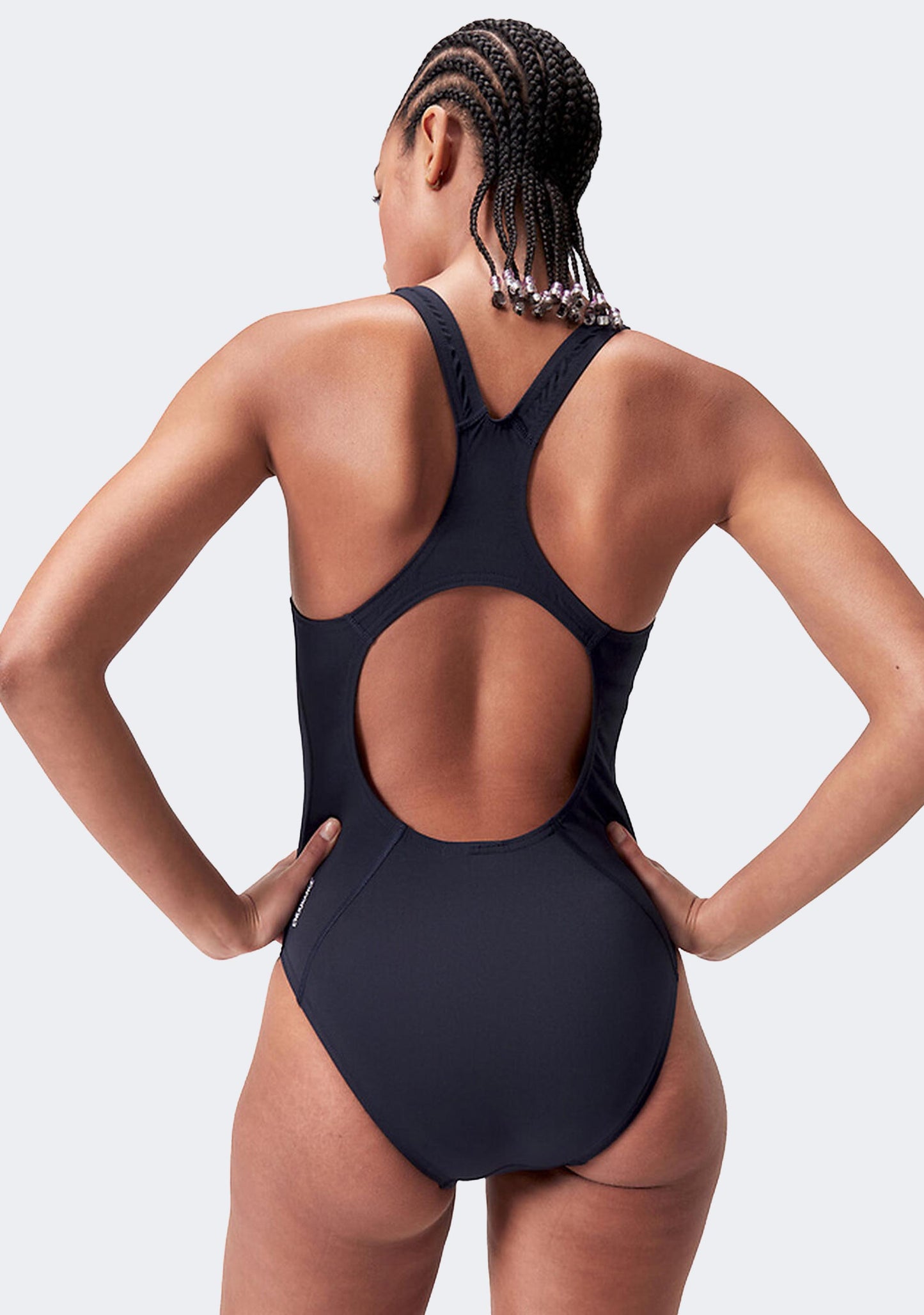 Speedo Women's Endurance+ Medalist Swimsuit Navy