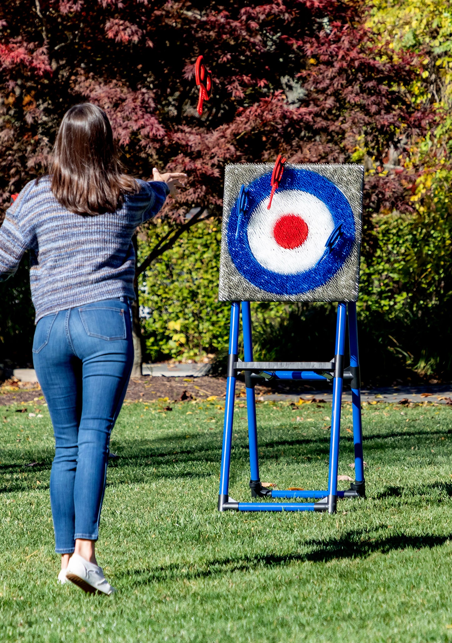 Formula Sports Axe Throw Game With Throwing Stars