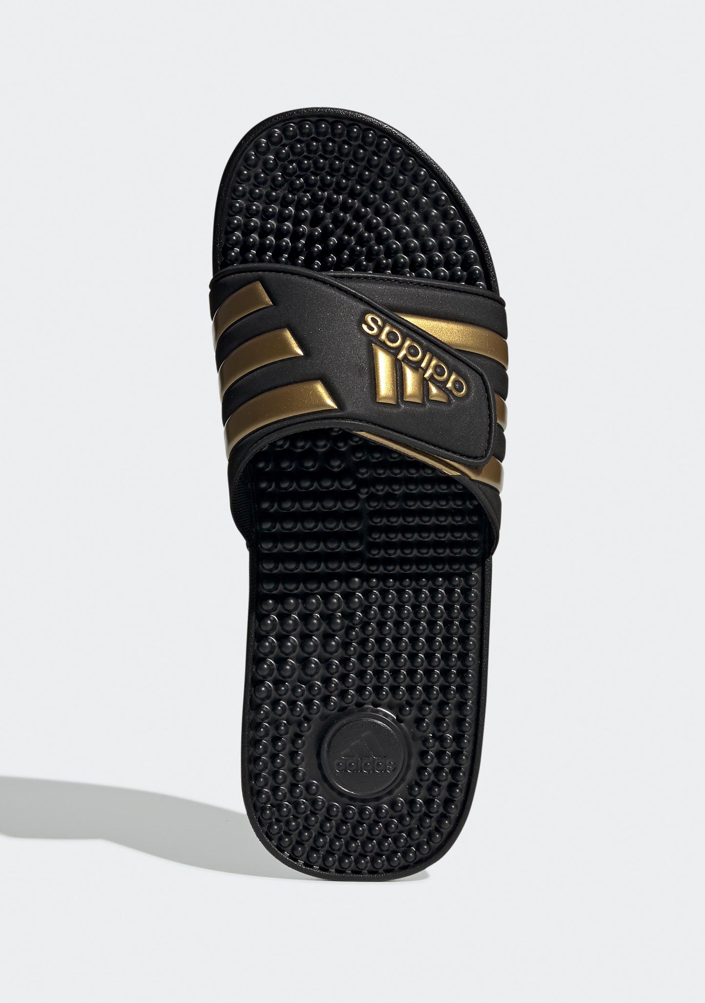 Adidas Men’s Adissage Adjustable Slide Black/Gold