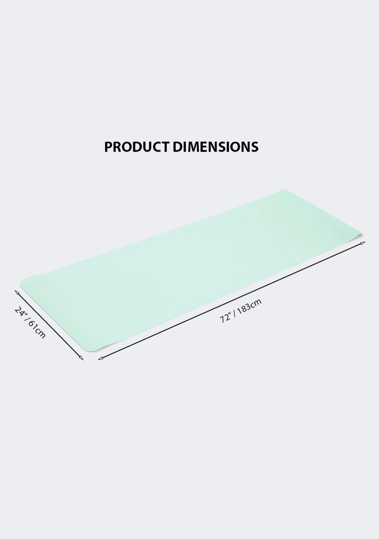 Everlast 6mm TPE Yoga Mat Mint