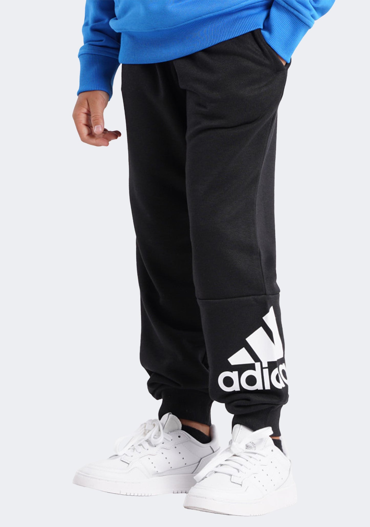 Adidas Kids' Big Logo French Terry Pants