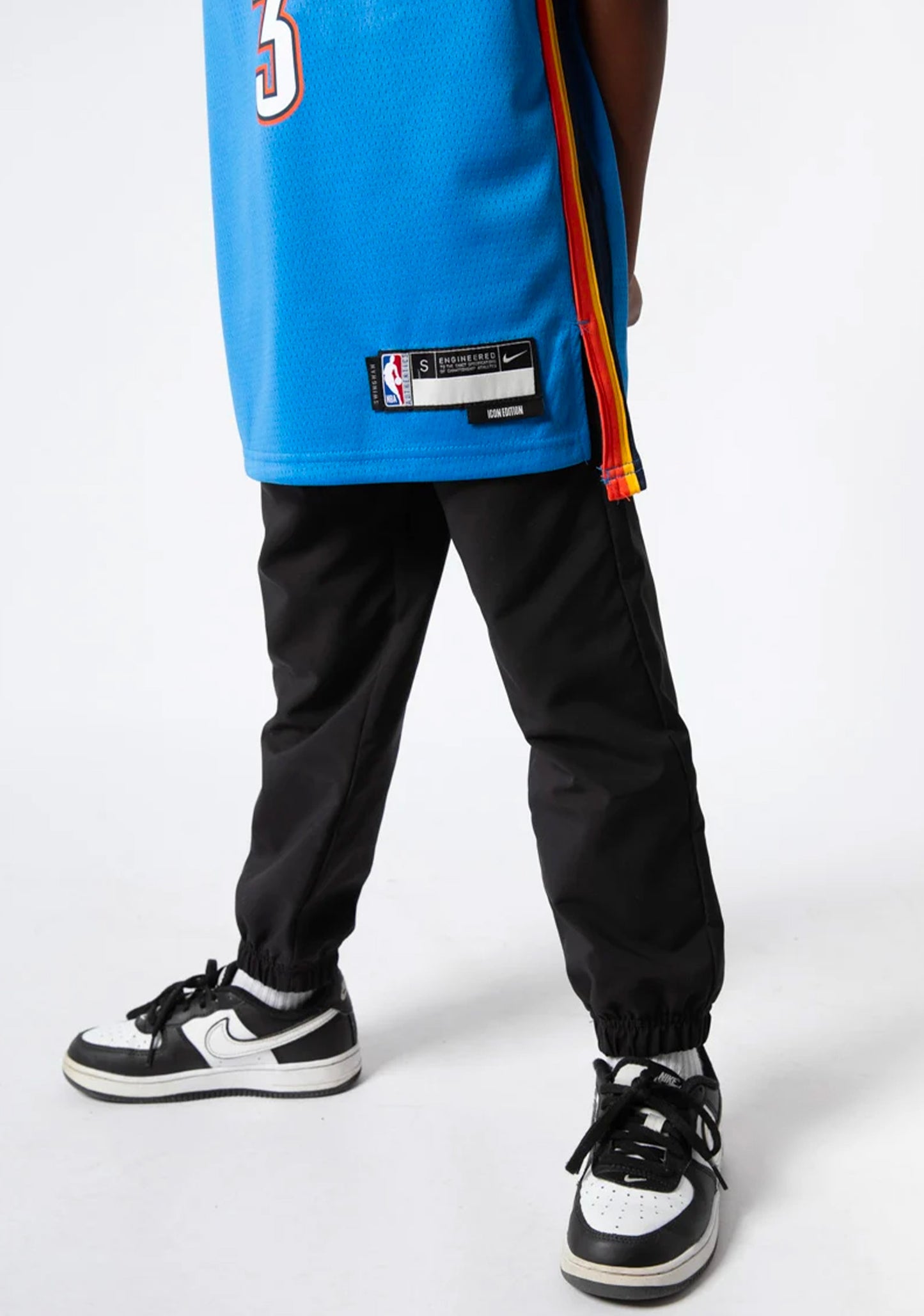 Nike Kids' Josh Giddey Oklahoma City Thunder NBA Youth Swingman Jersey with FREE Wilson Spotlight Basketball